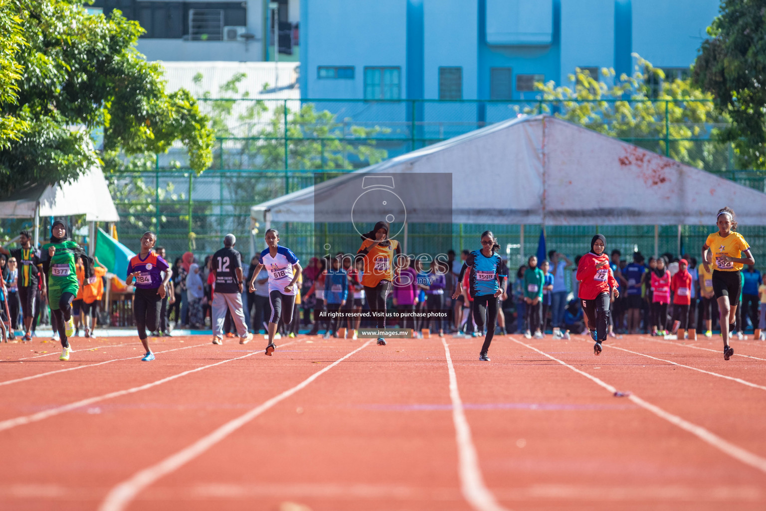 Day 1 of Inter-School Athletics Championship held in Male', Maldives on 22nd May 2022. Photos by: Maanish / images.mv