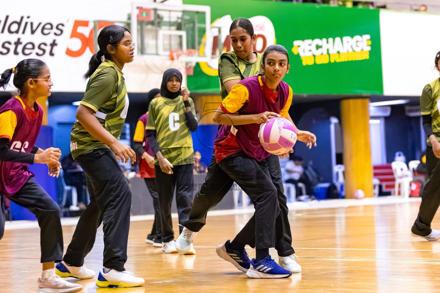 Day 15 of 26th Inter-School Netball Tournament 2025 was held in Social Center Indoor Hall on Wednesday, 5th November 2025. Photos: Mohamed Mahfooz Moosa, Raaif Yoosuf / images.mv