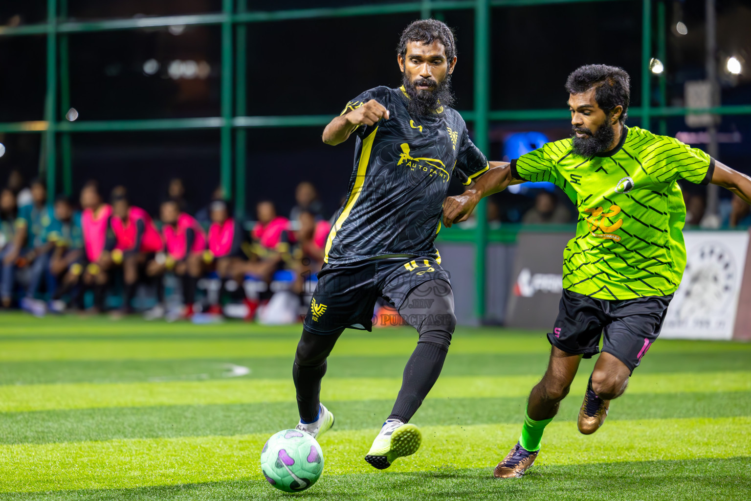 JJ Sports Club vs RDL in Finals of BG Futsal Challenge 2024 was held on Thursday , 4th April 2024, in Male', Maldives Photos: Ismail Thoriq / images.mv