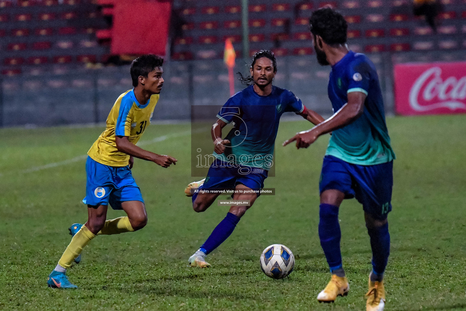 Club Valencia vs Super United sports in the FA Cup 2022 on 18th Aug 2022, held in National Football Stadium, Male', Maldives Photos: Nausham Waheed / Images.mv