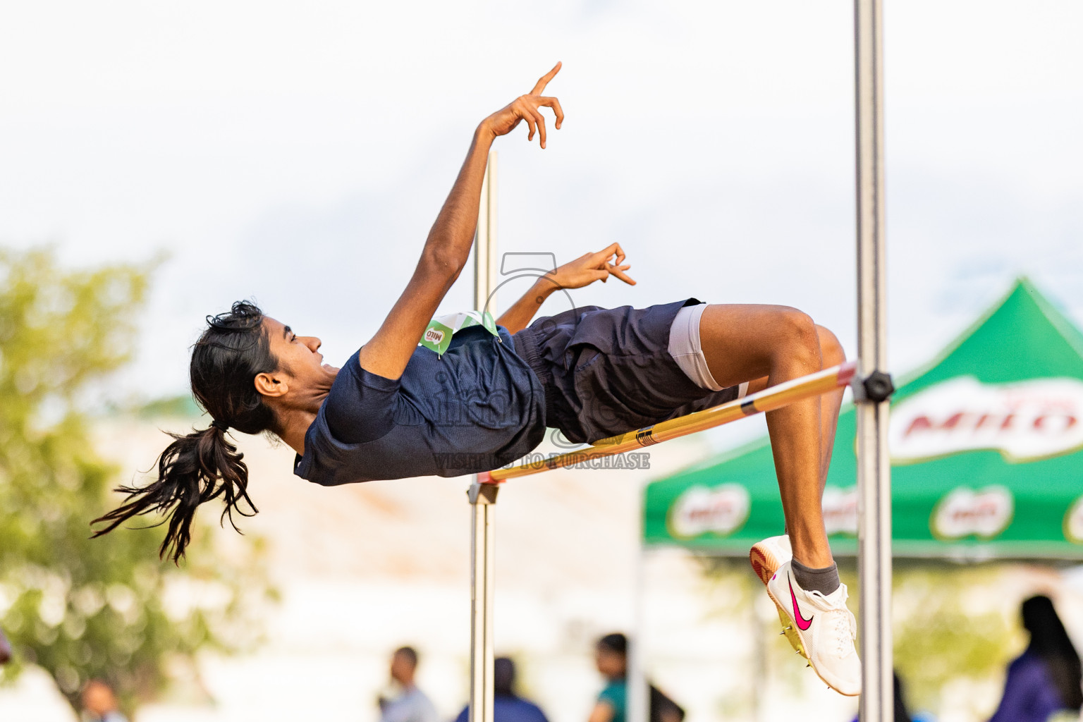 Day 1 of National Athletics Championship 2025 was held at Ekuveni Running Ground in Male', Maldives on Thursday, 14th August 2025. Photos: Areef Adam / images.mv