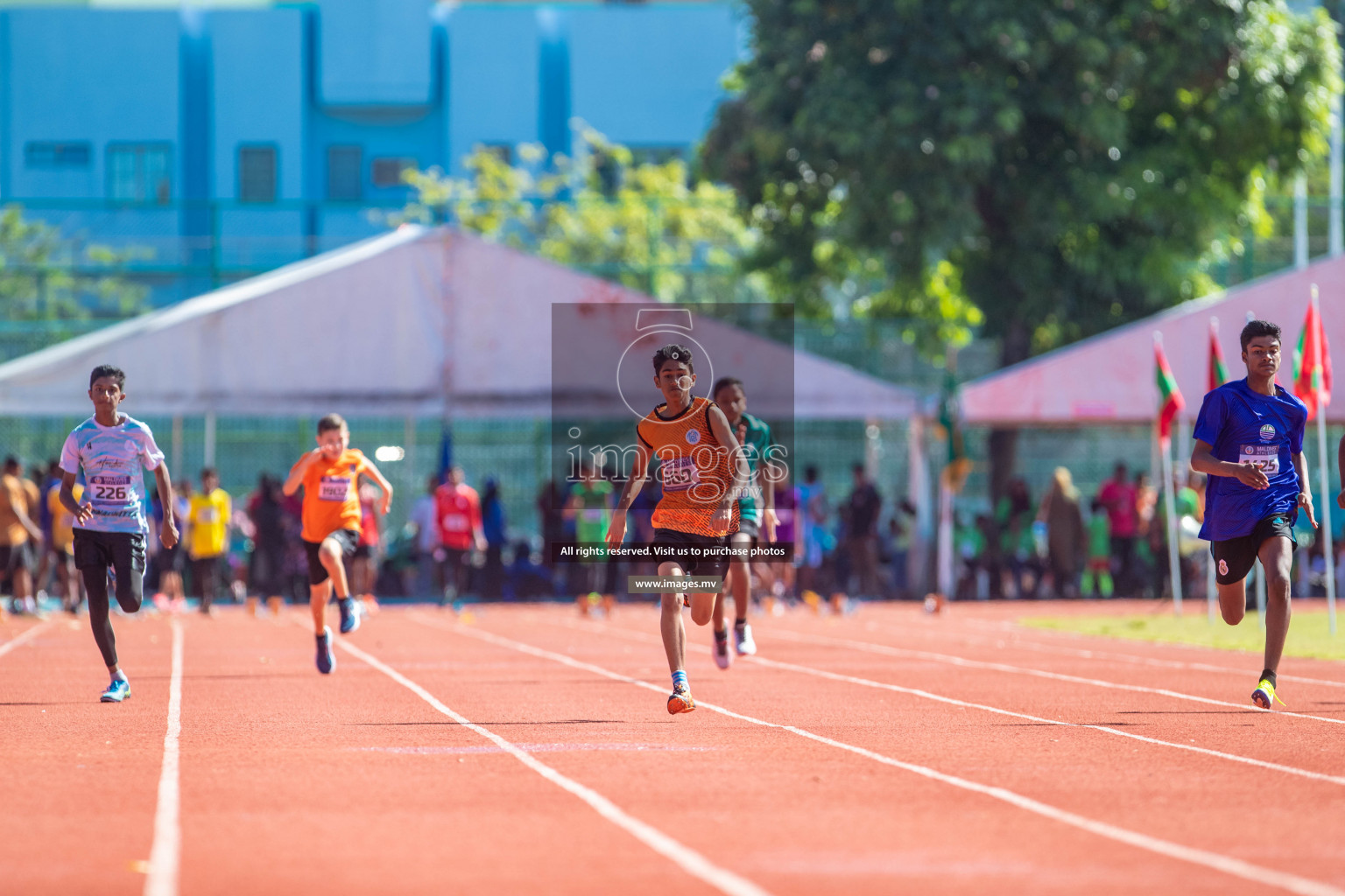 Day 1 of Inter-School Athletics Championship held in Male', Maldives on 22nd May 2022. Photos by: Maanish / images.mv