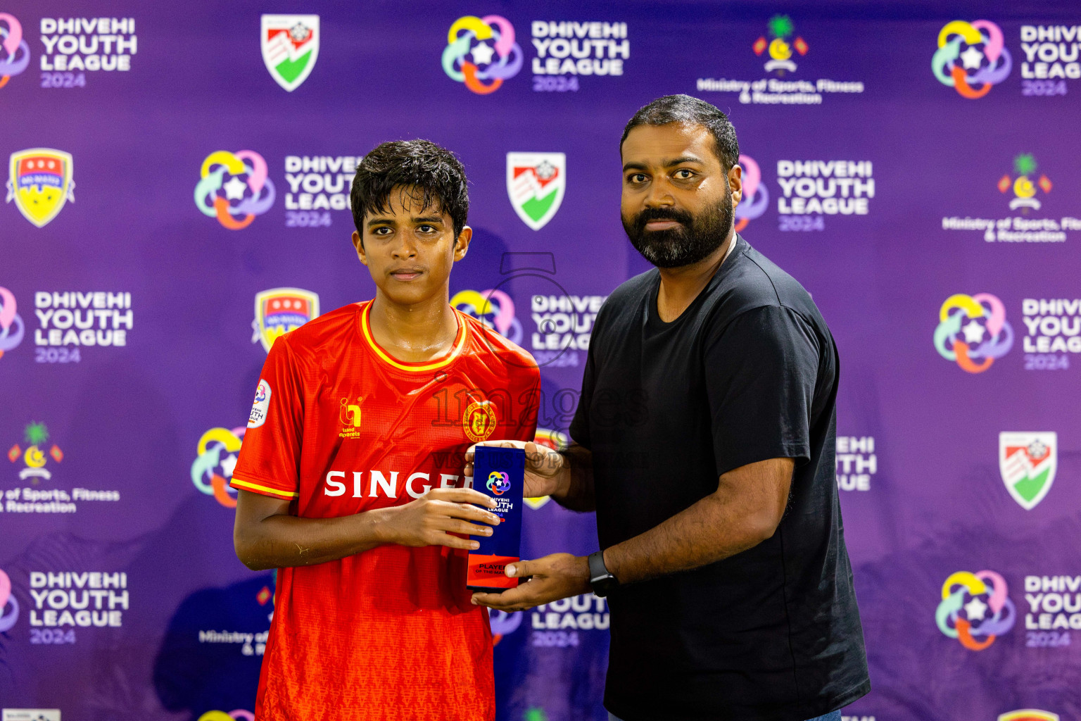 Under 14 Victory vs TC on day 3 of Dhivehi Youth League 2024 held at Henveiru Stadium on Saturday, 23rd November 2024. Photos: Nausham Waheed/ Images.mv