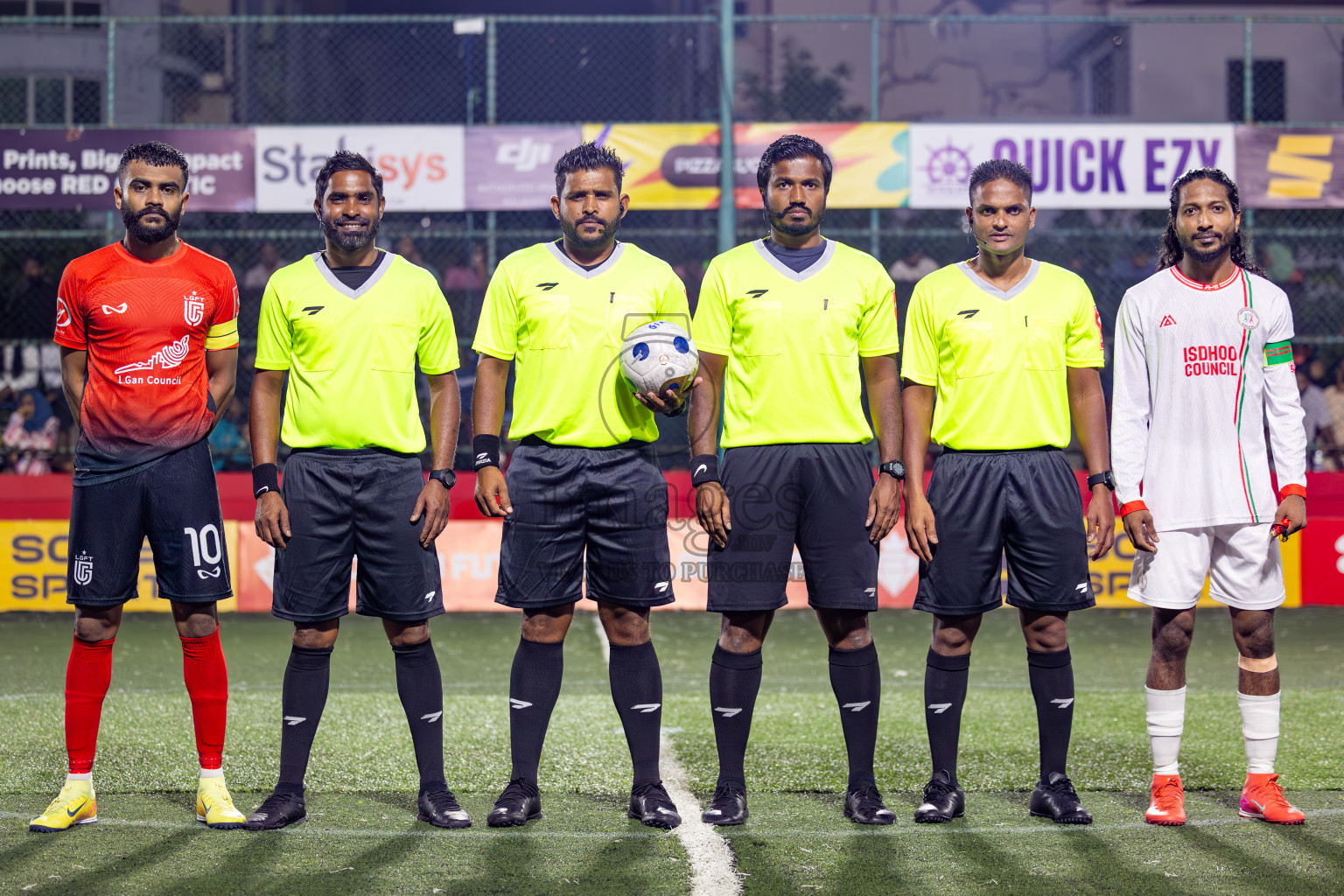 L Gan vs L Isdhoo in Laamu Atoll Finals Day 26 of Golden Futsal Challenge 2025 was held on Thursday , 30th January 2025, in Hulhumale', Maldives. Photos: Ismail Thoriq / images.mv