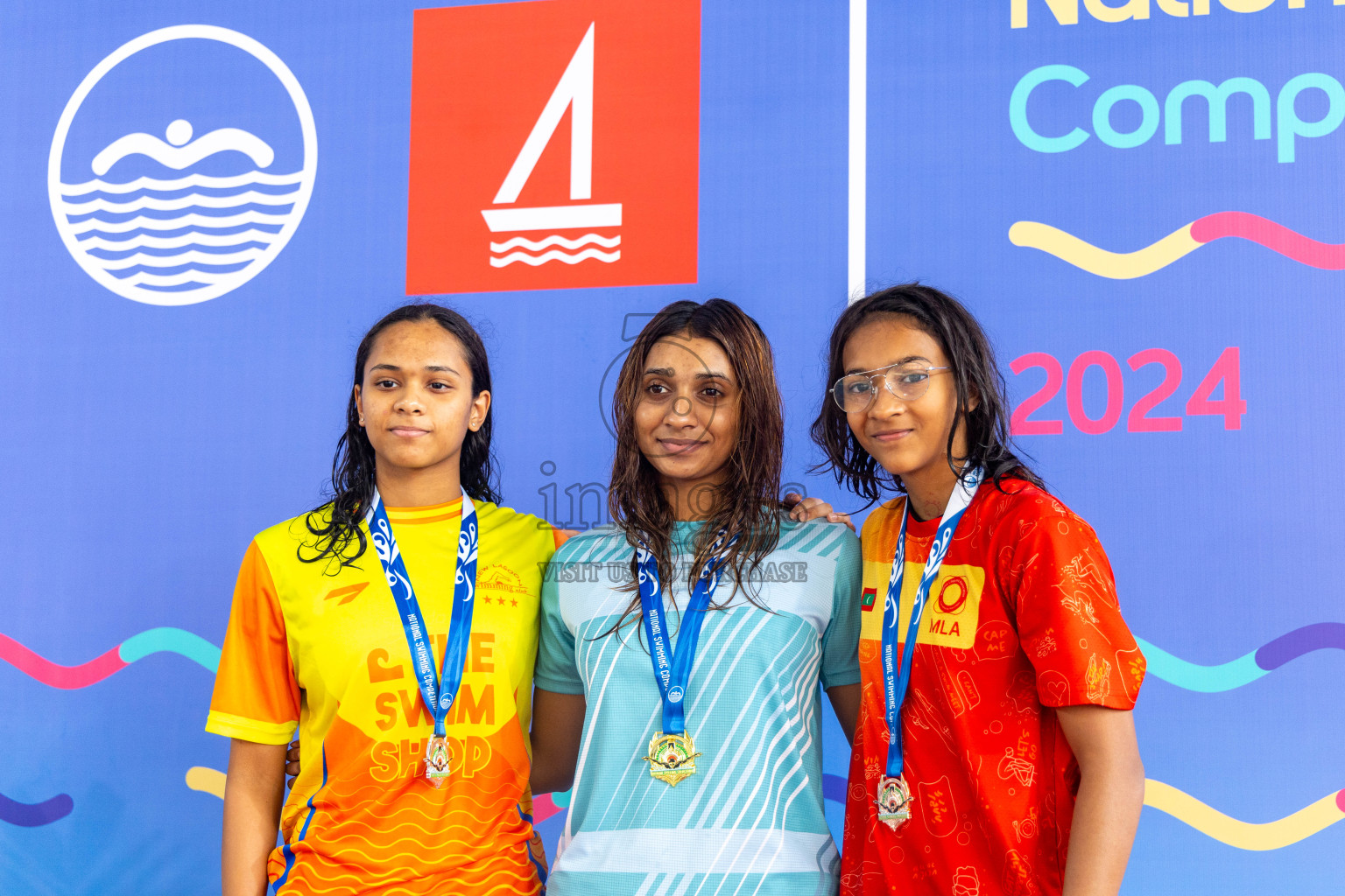 Day 7 of National Swimming Competition 2024 held in Hulhumale', Maldives on Thursday, 19th December 2024.
Photos: Ismail Thoriq / images.mv