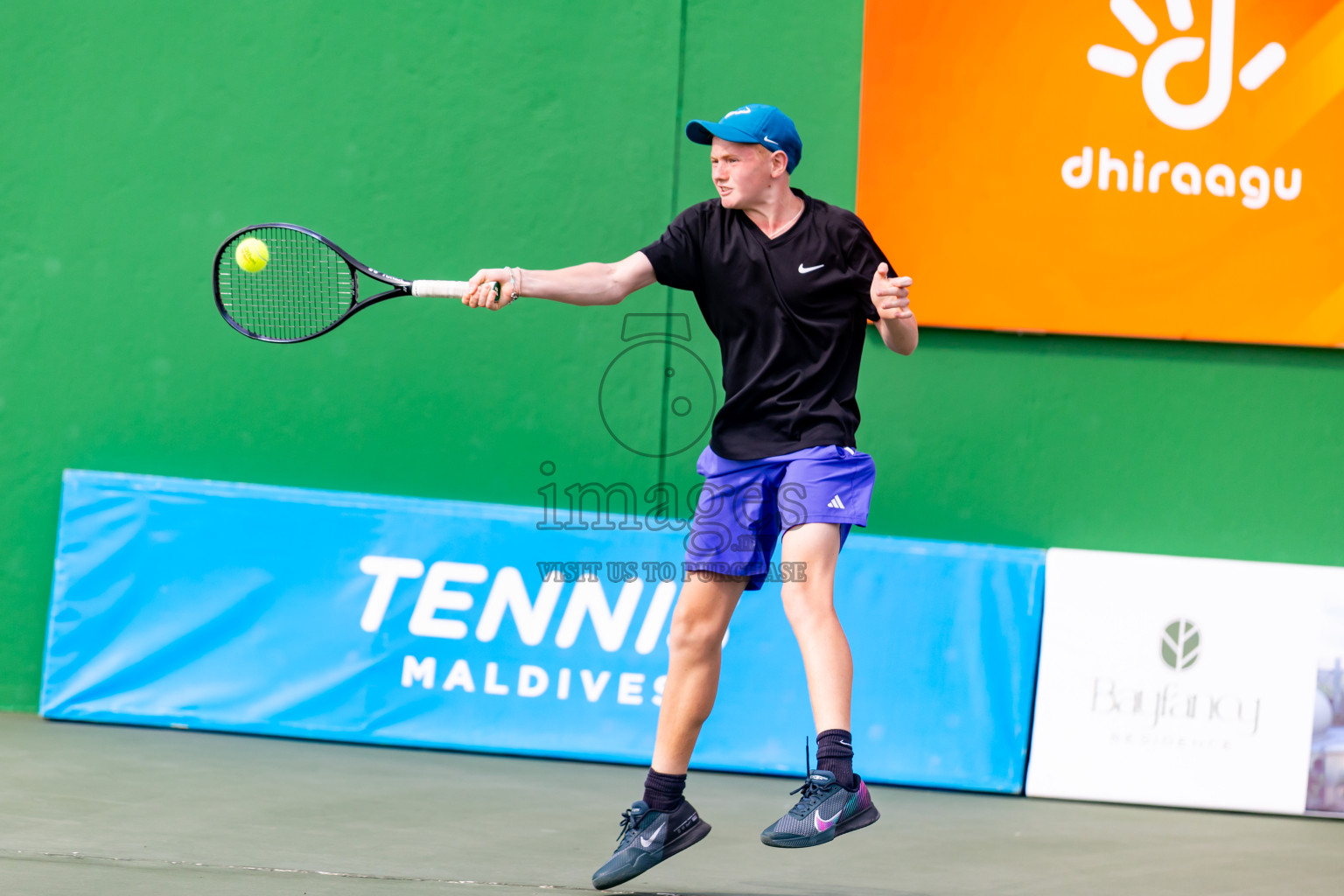 Day 4 of ATF Maldives Junior Open Tennis was held in Male' Tennis Court, Male', Maldives on Thursday, 12th December 2024. Photos: Nausham Waheed/ images.mv