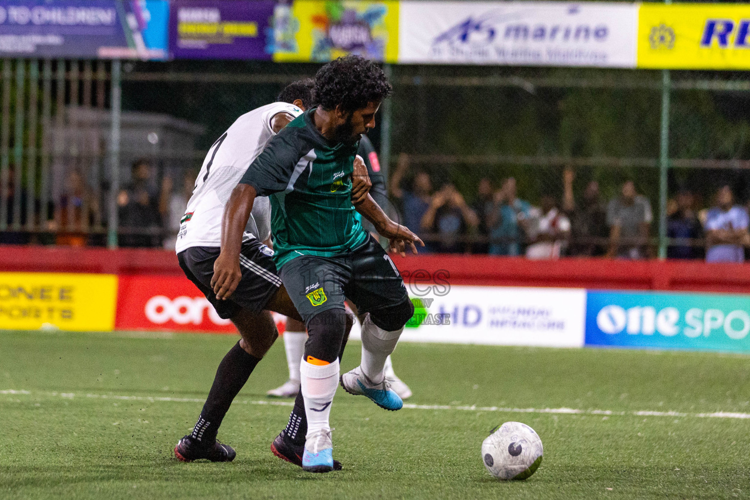 HDh Hanimaadhoo vs HDh Vaikaradhoo in Day 6 of Golden Futsal Challenge 2024 was held on Saturday, 20th January 2024, in Hulhumale', Maldives
Photos: Ismail Thoriq / images.mv