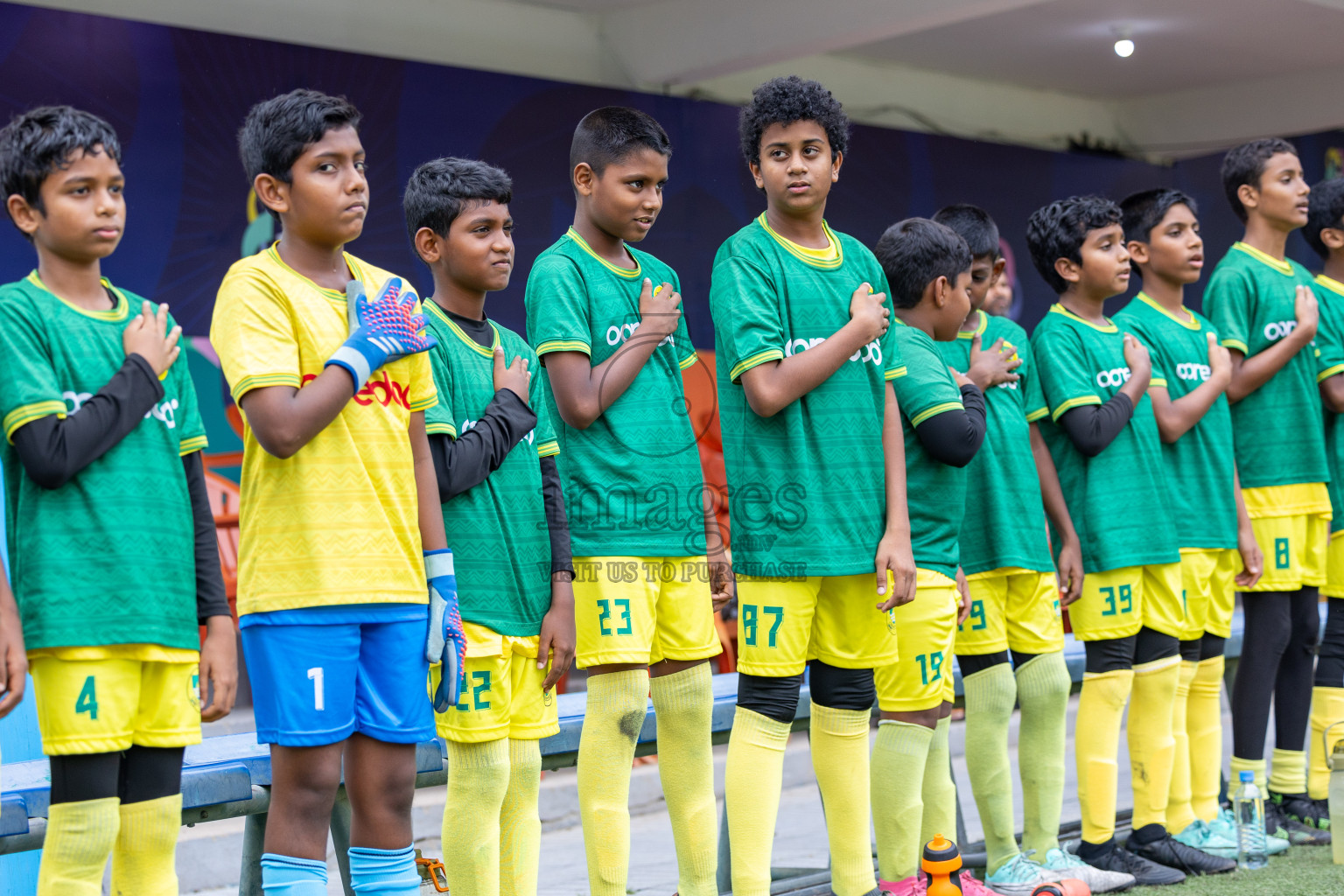 Maziya SRC vs Super United Sports (U12)  in day 6 of Dhivehi Youth League 2024 held at Henveiru Stadium on Saturday 30th November 2024. Photos: Ismail Thoriq / Images.mv