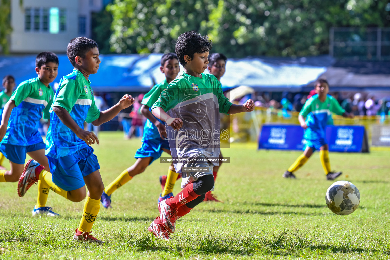 Day 2 of Milo Kids Football Fiesta 2022 was held in Male', Maldives on 20th October 2022. Photos: Nausham Waheed/ images.mv