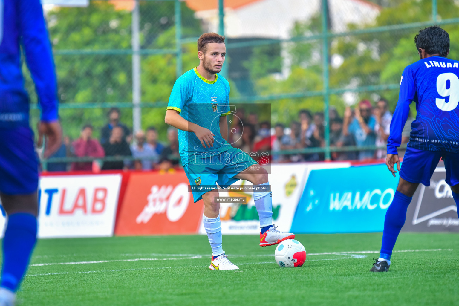 WAMCO vs TEAM MTCC in Club Maldives Cup 2022 was held in Hulhumale', Maldives on Saturday, 8th October 2022. Photos: Nausham Waheed / images.mv