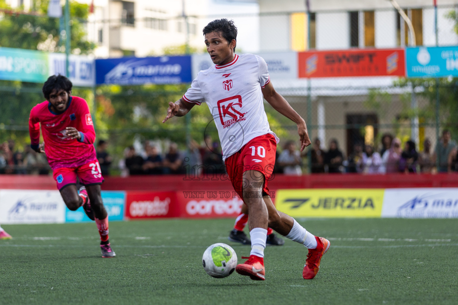 Dh Meedhoo vs Dh Maaenboodhoo in Day 20 of Golden Futsal Challenge 2024 was held on Saturday , 3rd February 2024 in Hulhumale', Maldives Photos: Nausham Waheed / images.mv