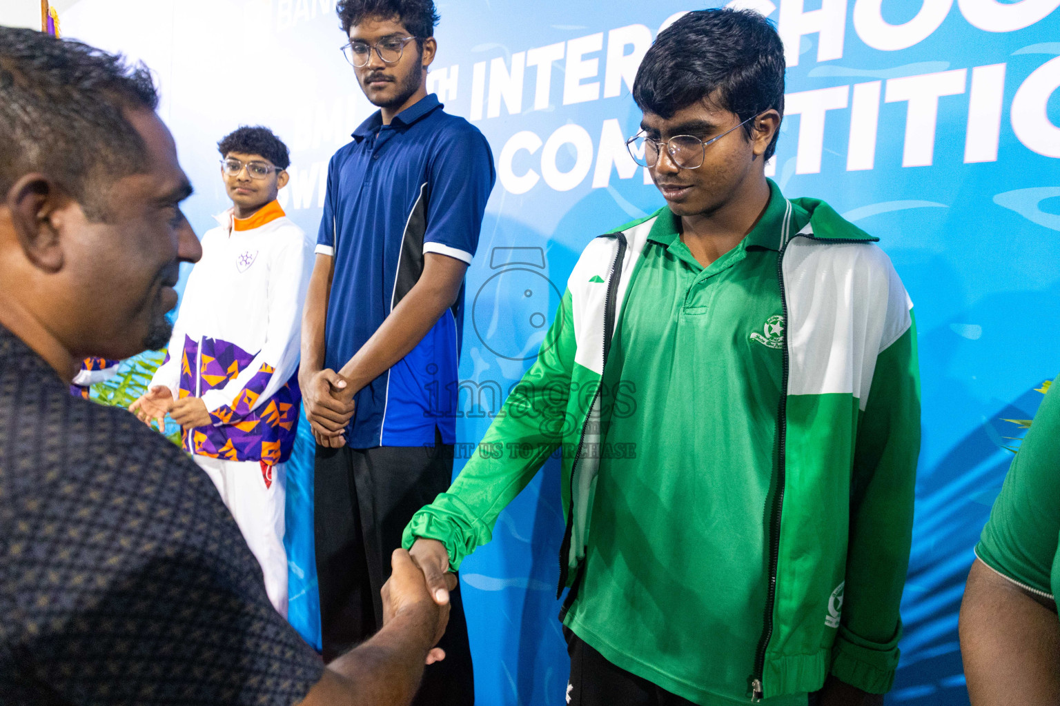 Day 4 of 20th Inter-school Swimming Competition 2024 held in Hulhumale', Maldives on Tuesday, 15th October 2024. Photos: Ismail Thoriq / images.mv