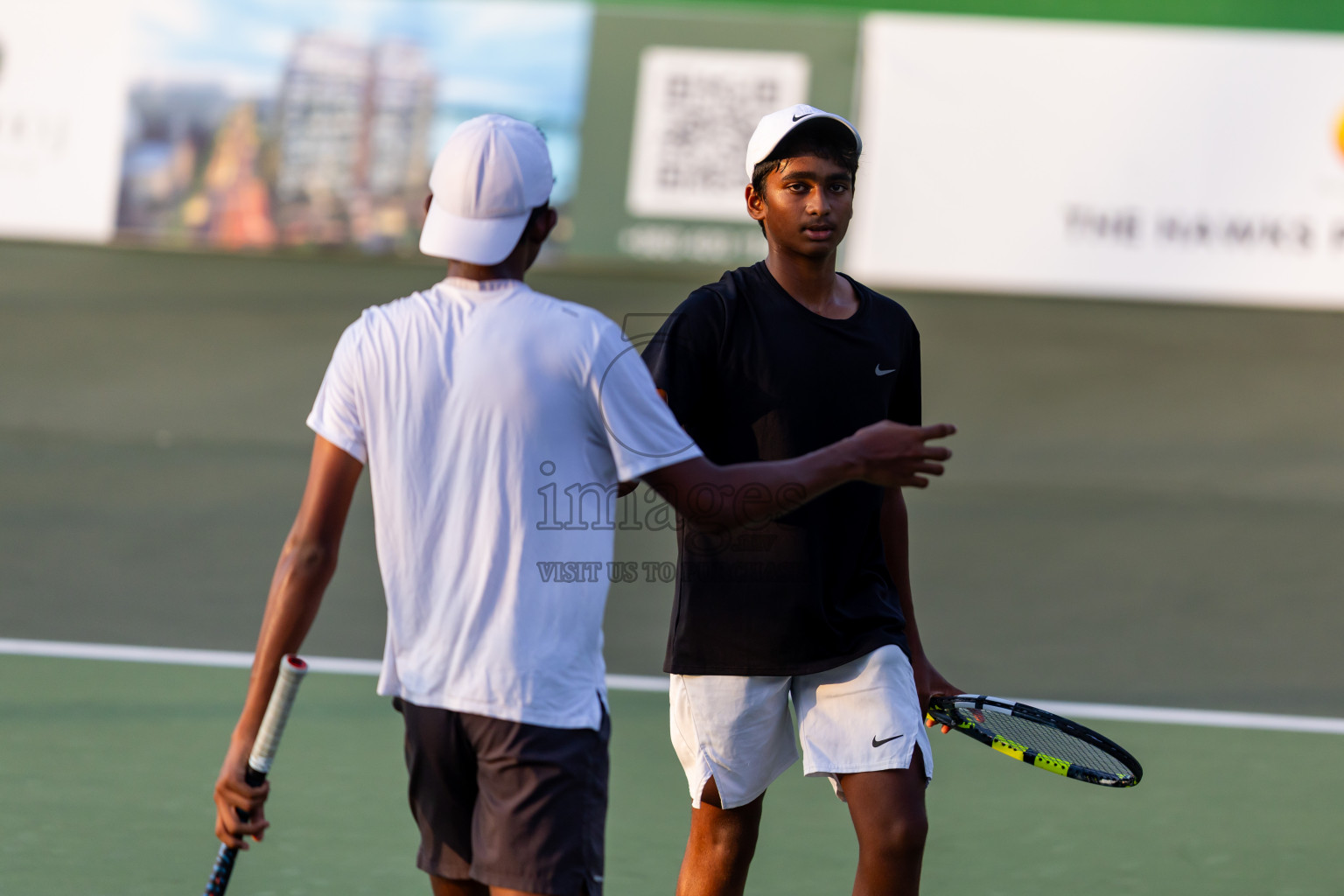 Day 2 of ATF Maldives Junior Open Tennis was held in Male' Tennis Court, Male', Maldives on Tuesday, 10th December 2024. Photos: Nausham Waheed / images.mv