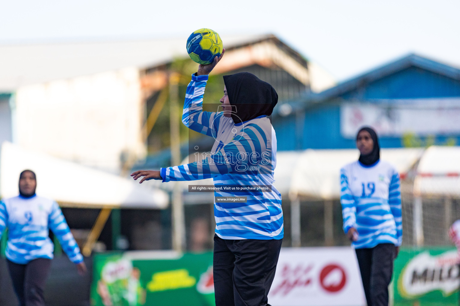 Day 2 of 7th Inter-Office/Company Handball Tournament 2023, held in Handball ground, Male', Maldives on Saturday, 17th September 2023 Photos: Nausham Waheed/ Images.mv