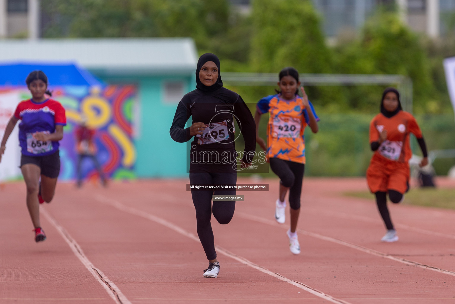 Day two of Inter School Athletics Championship 2023 was held at Hulhumale' Running Track at Hulhumale', Maldives on Sunday, 15th May 2023. Photos: Shuu/ Images.mv