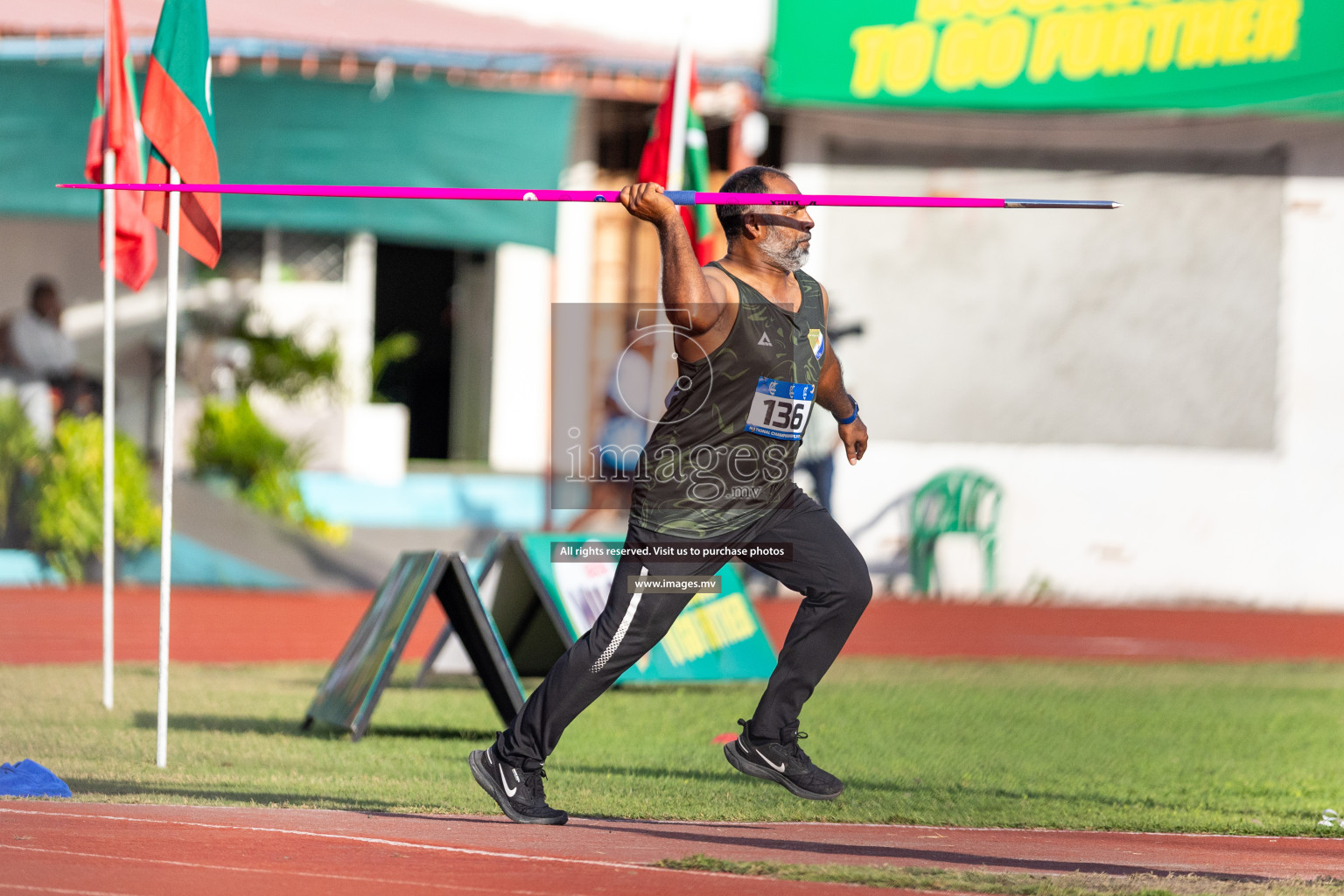 Day 1 of National Athletics Championship 2023 was held in Ekuveni Track at Male', Maldives on Thursday 23rd November 2023. Photos: Nausham Waheed / images.mv