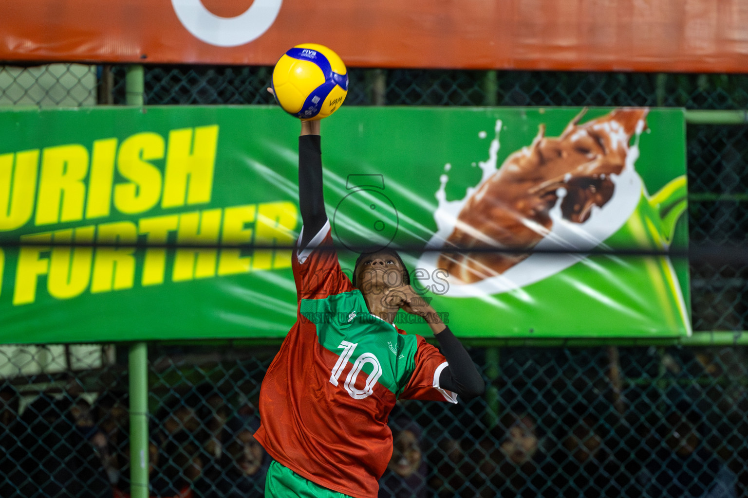 Day 4 of Interschool Volleyball Tournament 2024 was held in Ekuveni Volleyball Court at Male', Maldives on Sunday, 26th November 2024. Photos: Mohamed Mahfooz Moosa / images.mv