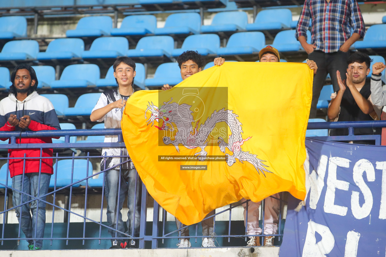 Bhutan vs Bangladesh in SAFF Championship 2023 held in Sree Kanteerava Stadium, Bengaluru, India, on Wednesday, 28th June 2023. Photos: Nausham Waheed, Hassan Simah / images.mv