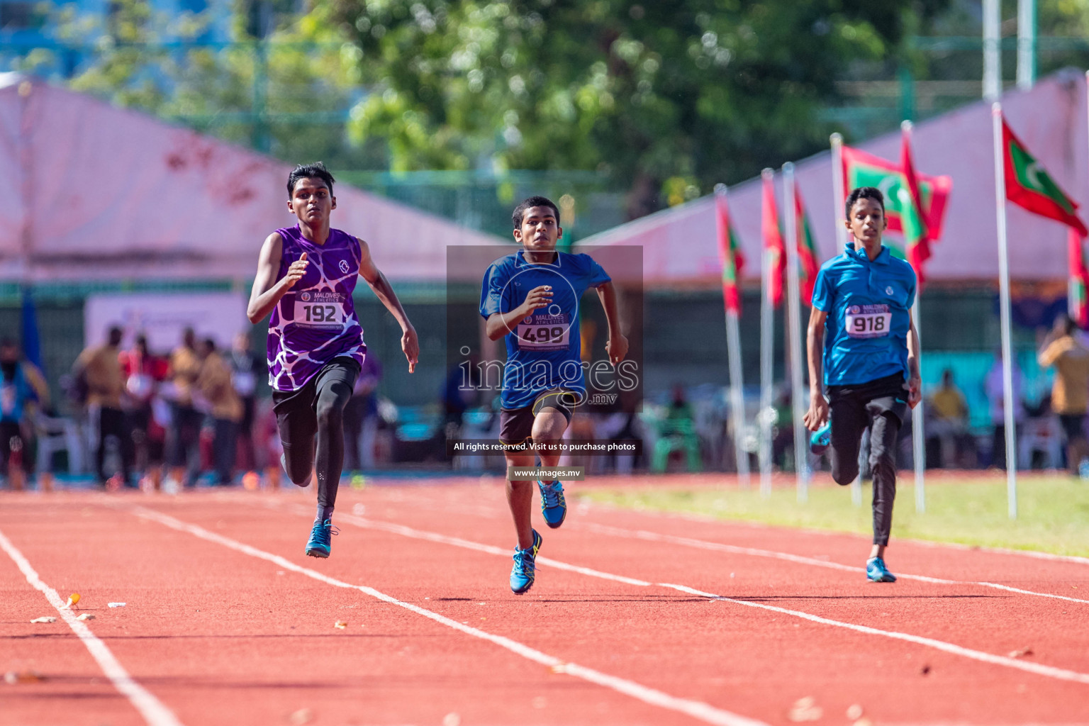 Day 1 of Inter-School Athletics Championship held in Male', Maldives on 22nd May 2022. Photos by: Nausham Waheed / images.mv