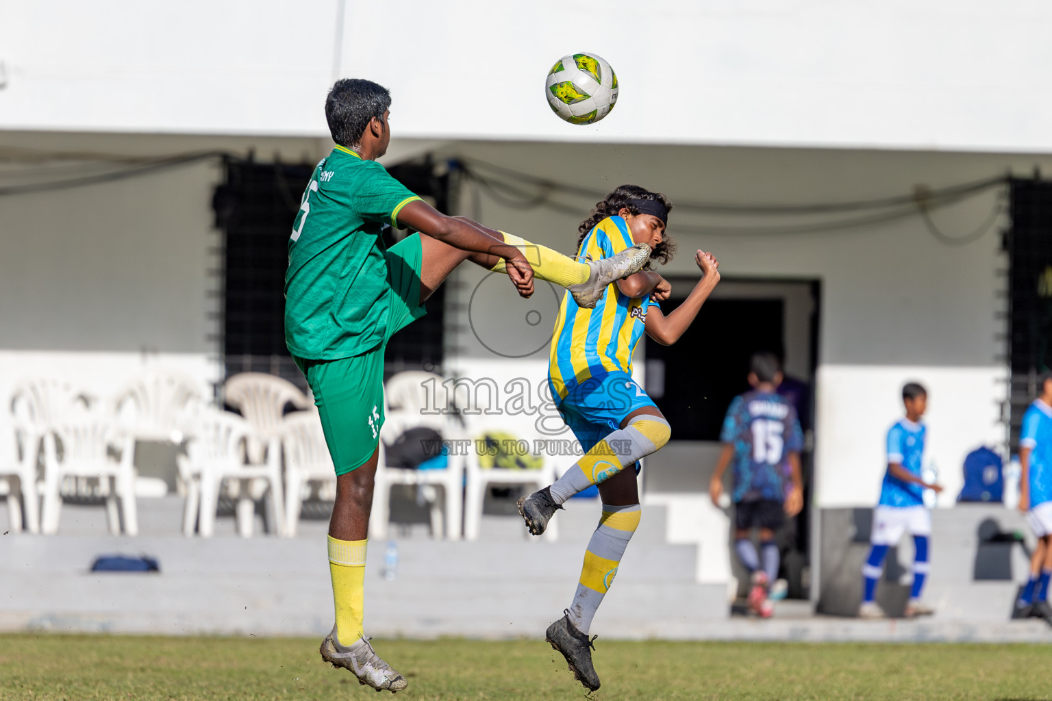 Day 4 of MILO Academy Championship 2024 (U-14) was held in Henveyru Stadium, Male', Maldives on Sunday, 3rd November 2024. 
Photos: Hassan Simah / Images.mv