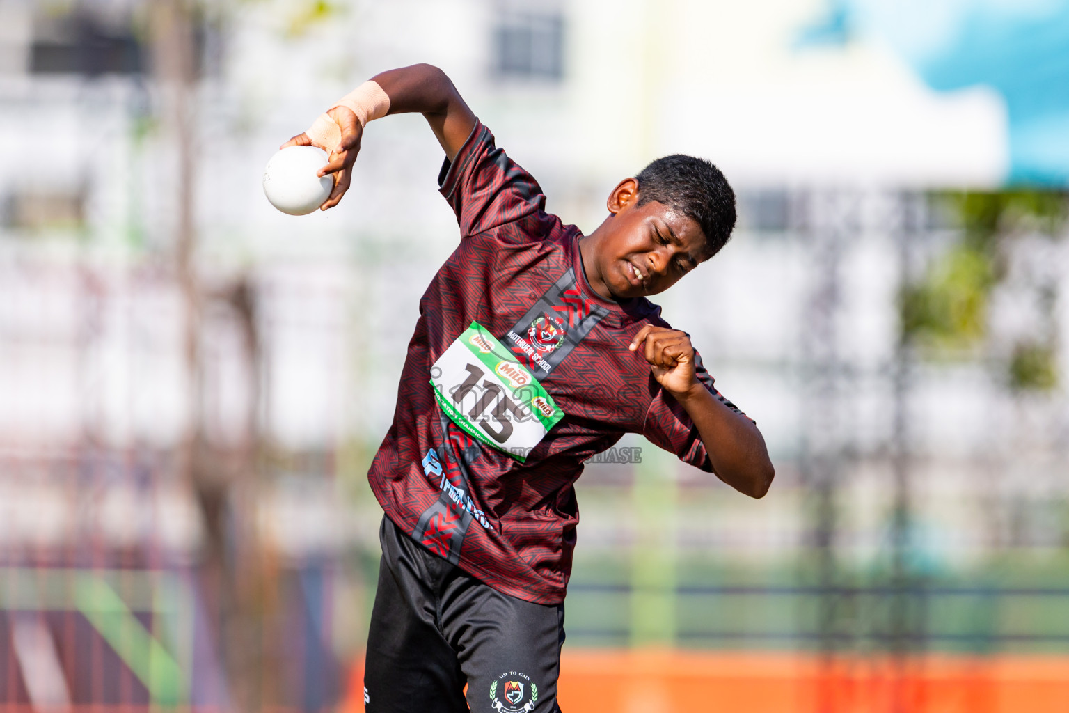 Day 3 of MILO Athletics Association Championship was held on Thursday, 7th May 2024 in Male', Maldives. Photos: Nausham Waheed