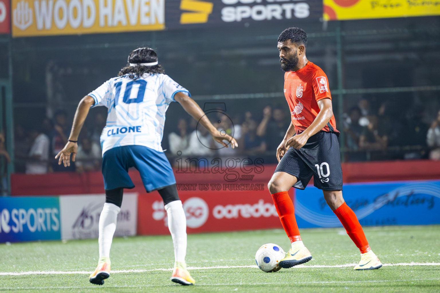 L Gan vs L Maabaidhoo in Day 14 of Golden Futsal Challenge 2025 was held on Saturday, 18th January 2025, in Hulhumale', Maldives. Photos: Ismail Thoriq / images.mv