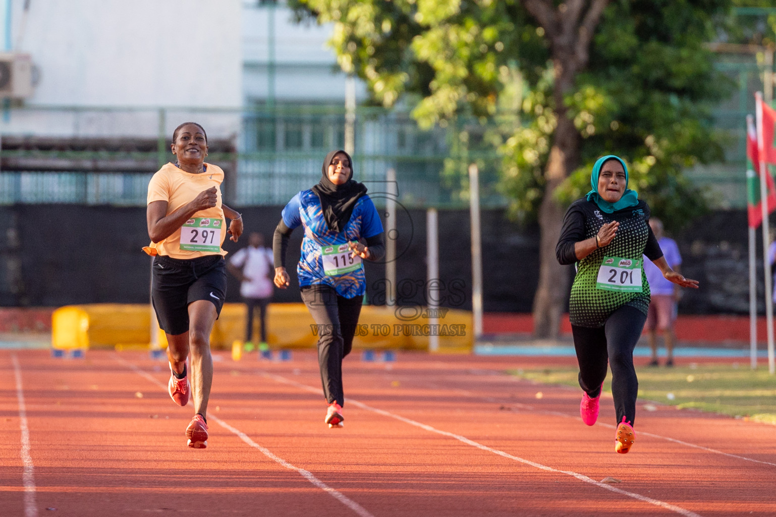 Day 1 of 33rd National Athletics Championship was held in Ekuveni Track at Male', Maldives on Thursday, 5th September 2024. Photos: Shuu Abdul Sattar / images.mv