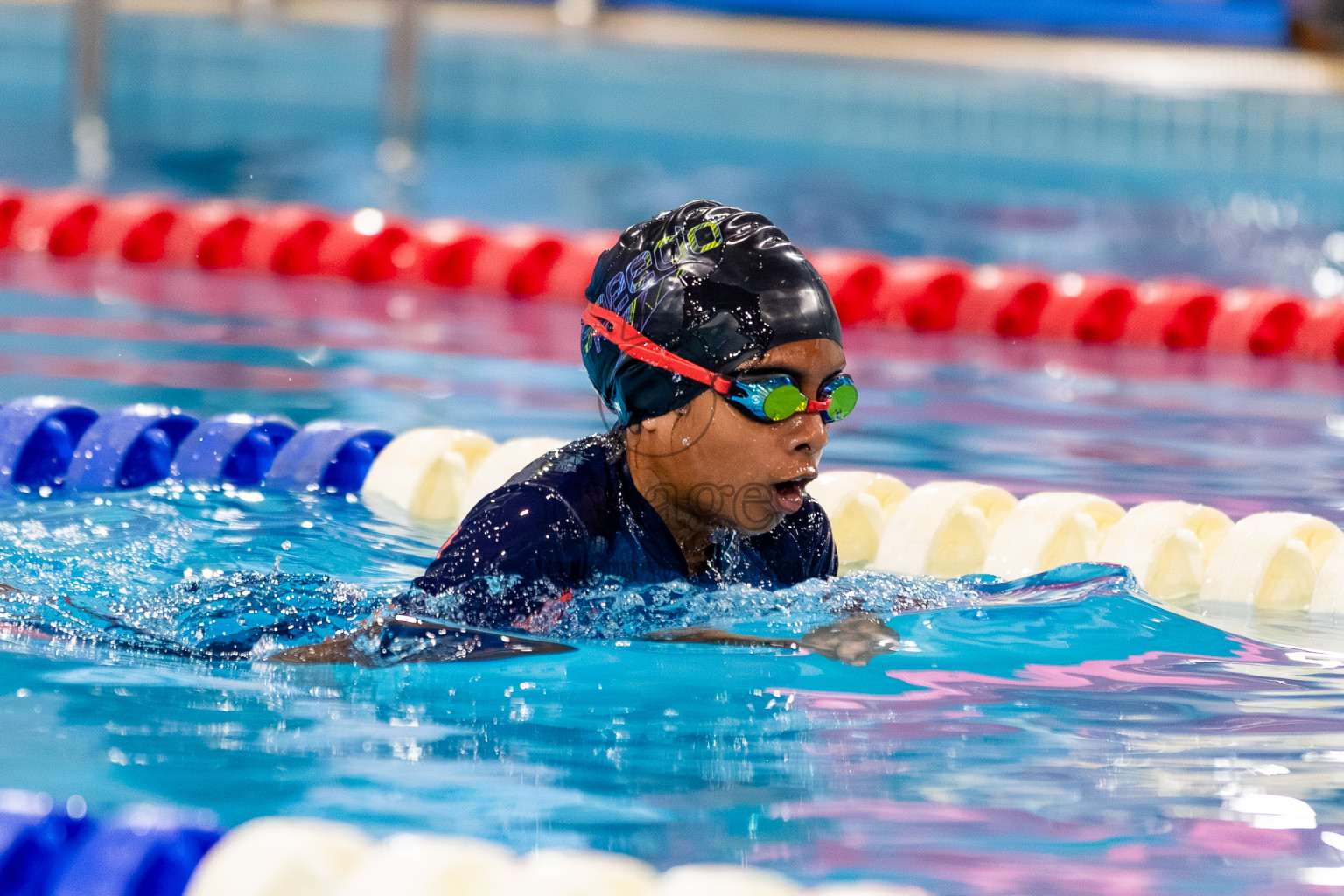 Day 2 of BML 6th National Kids Swimming Kids Festival 2025 held in Hulhumale', Maldives on Tuesday, 4th November 2024. Photos: Mohamed Mahfooz Moosa / images.mv
