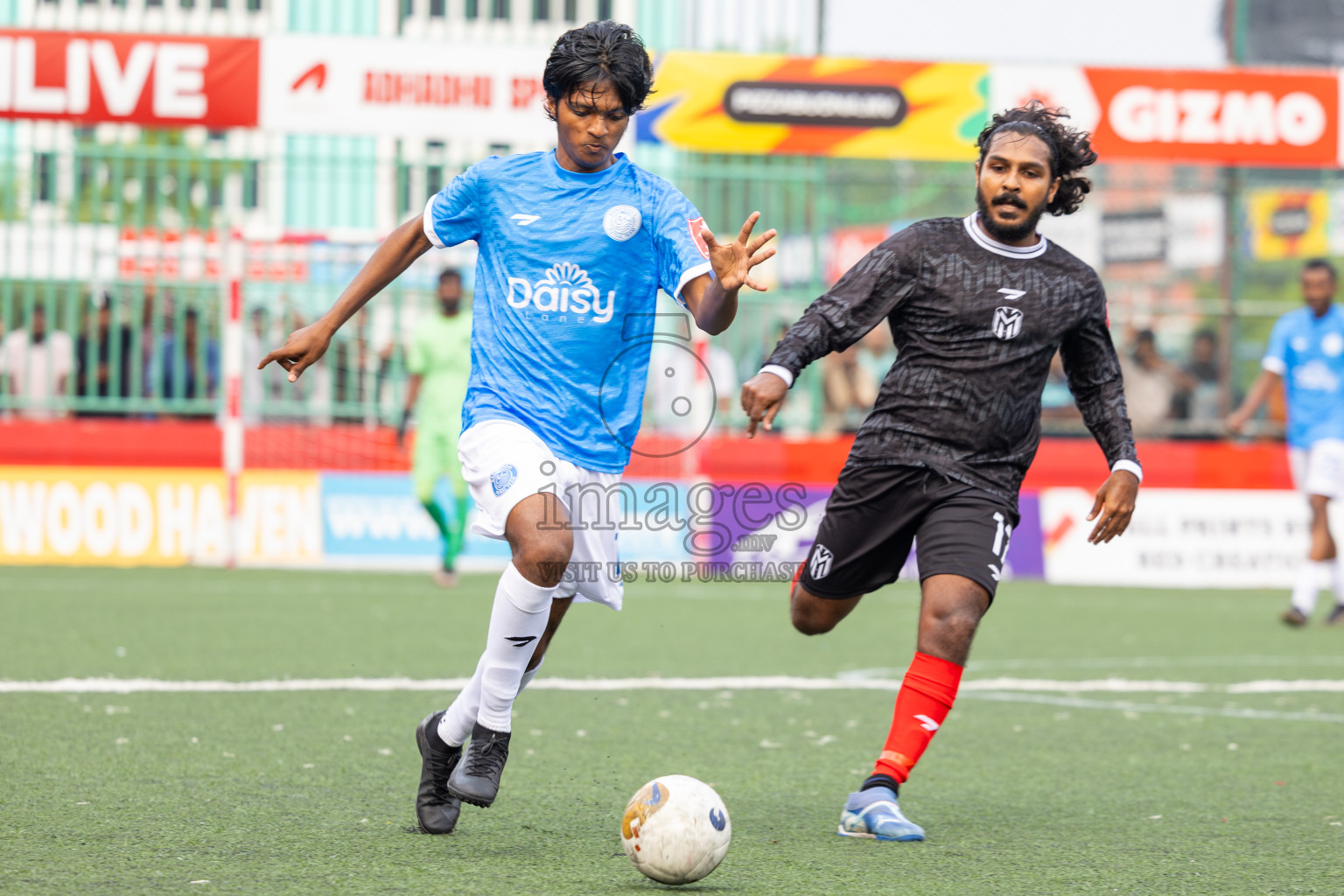 Dh Bandidhoo vs Dh Maaenboodhoo in Day 13 of Golden Futsal Challenge 2025 was held on Friday, 17th January 2025, in Hulhumale', Maldives Photos: Ismail Thoriq / images.mv