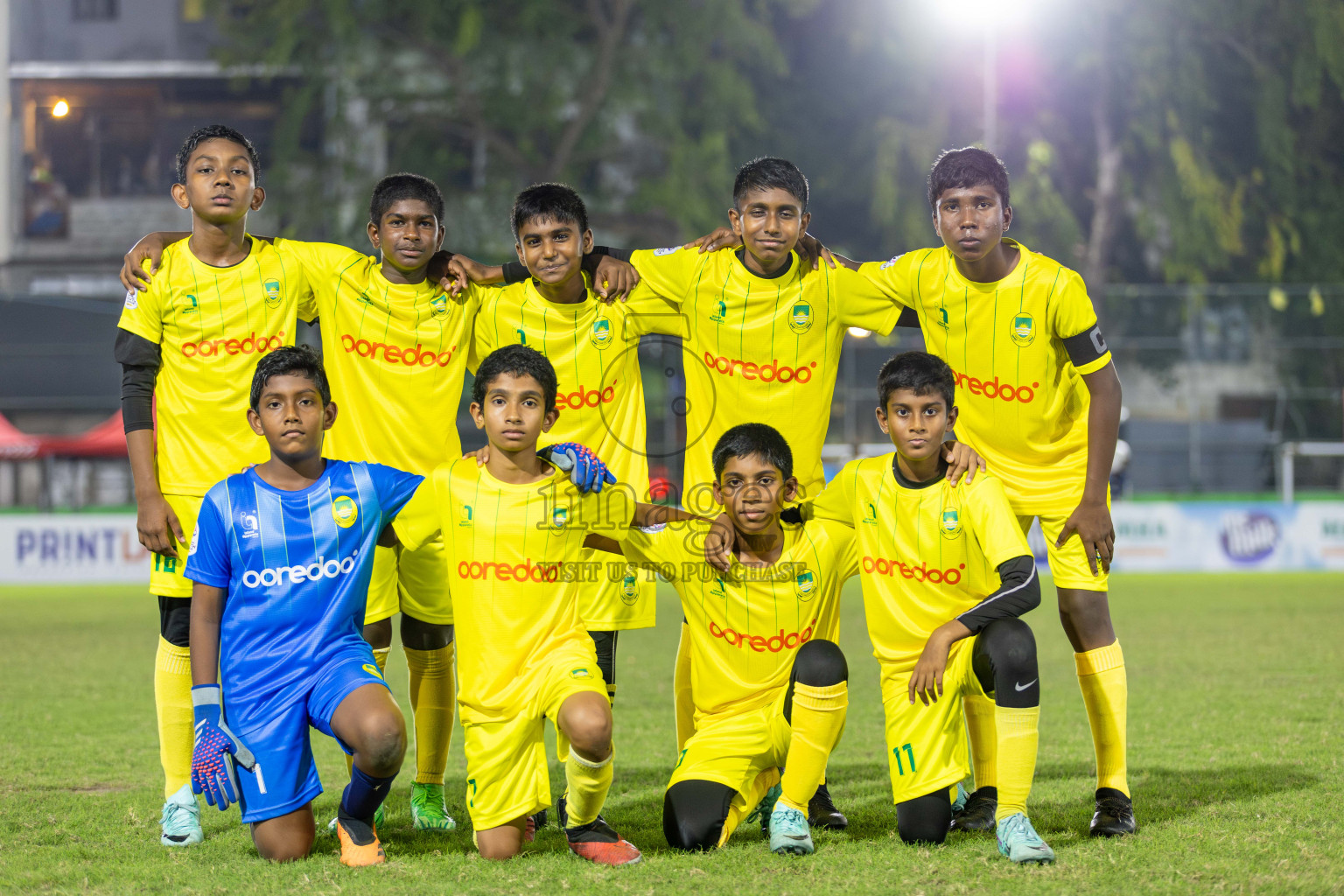 Maziya vs Hurriya (U12) in Day 4 of Dhivehi Youth League 2024 held at Henveiru Stadium on Thursday, 28th November 2024. Photos: Shuu Abdul Sattar/ Images.mv