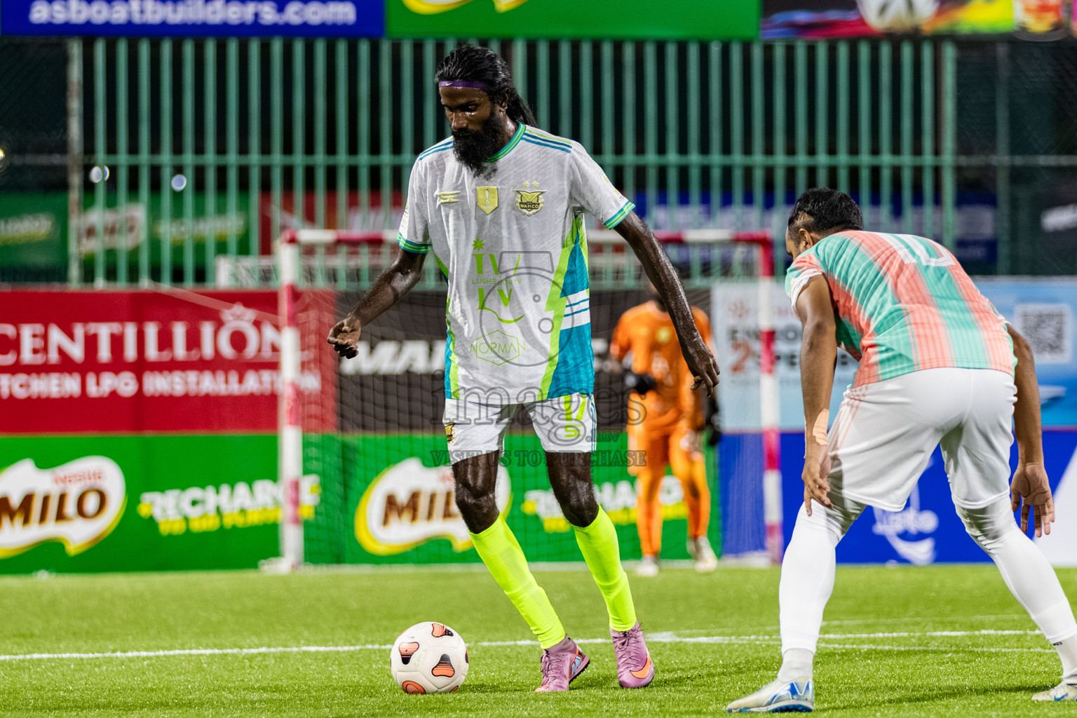 WAMCO vs Joali Maldives in Kings Cup of Club Maldives Cup 2025 held in Rehendi Futsal Ground, Hulhumale', Maldives on Monday, 1st September 2025. Photos: Areef, Yasna / images.mv