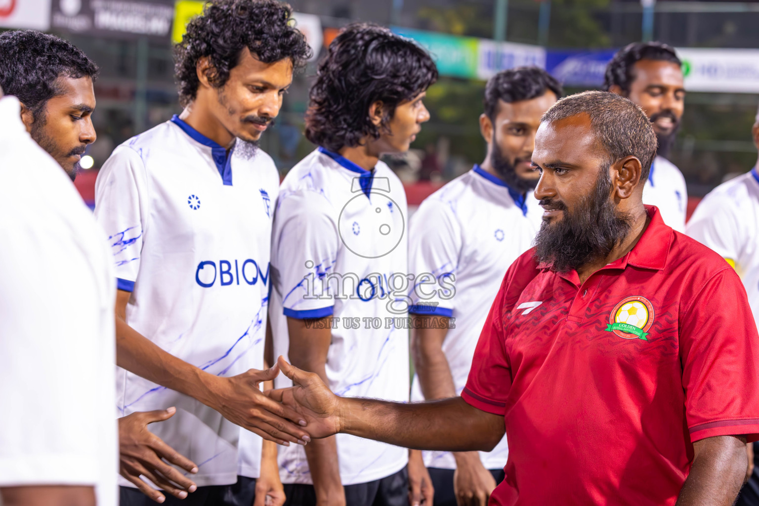 ADh Hangnaameedhoo vs ADh Omadhoo in Day 12 of Golden Futsal Challenge 2024 was held on Friday, 26th January 2024, in Hulhumale', Maldives
Photos: Ismail Thoriq / images.mv