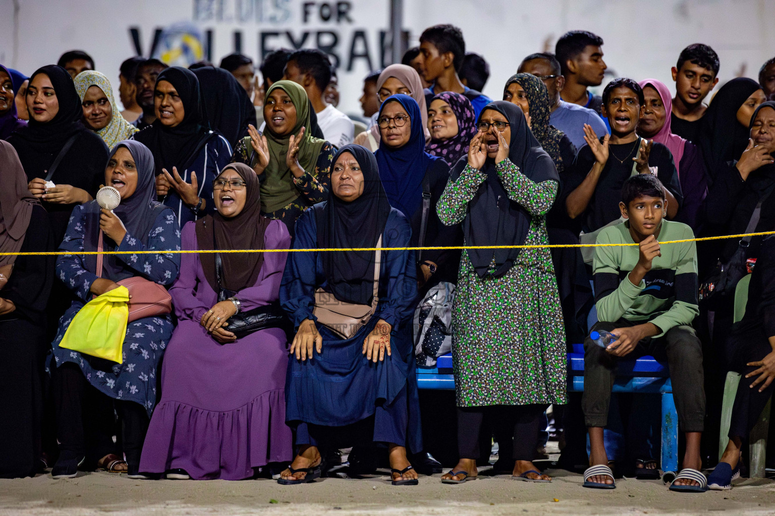 U19 Male and Atoll Girl's Finals in Day 9 of Interschool Volleyball Tournament 2024 was held in ABC Court at Male', Maldives on Saturday, 30th November 2024. Photos: Hassan Simah / images.mv