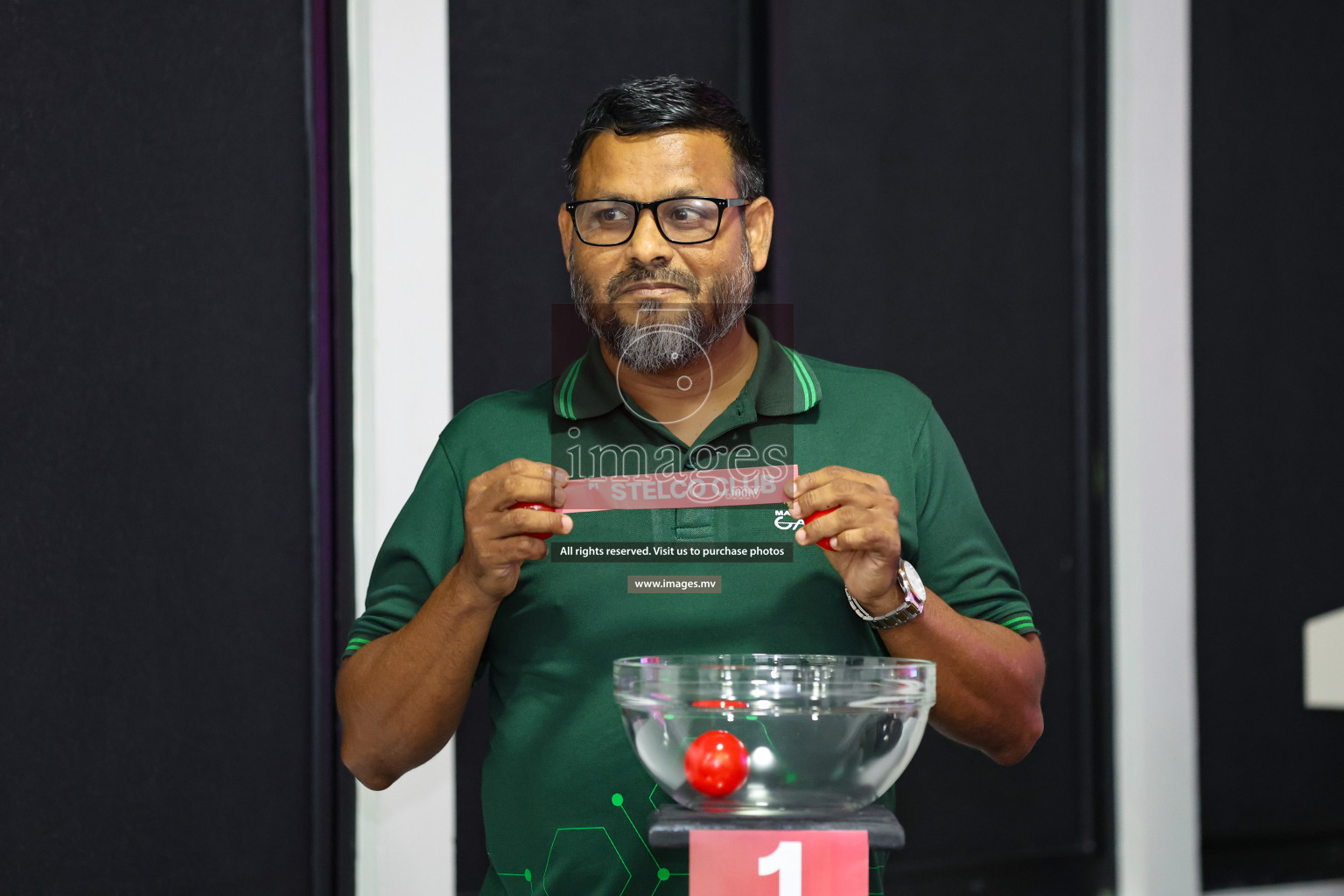 Round of 16 Draw of Club Maldives 2023 held in Boalhage Male, Maldives, on Monday, 31st July 2023 Photos: Nausham Waheed / images.mv