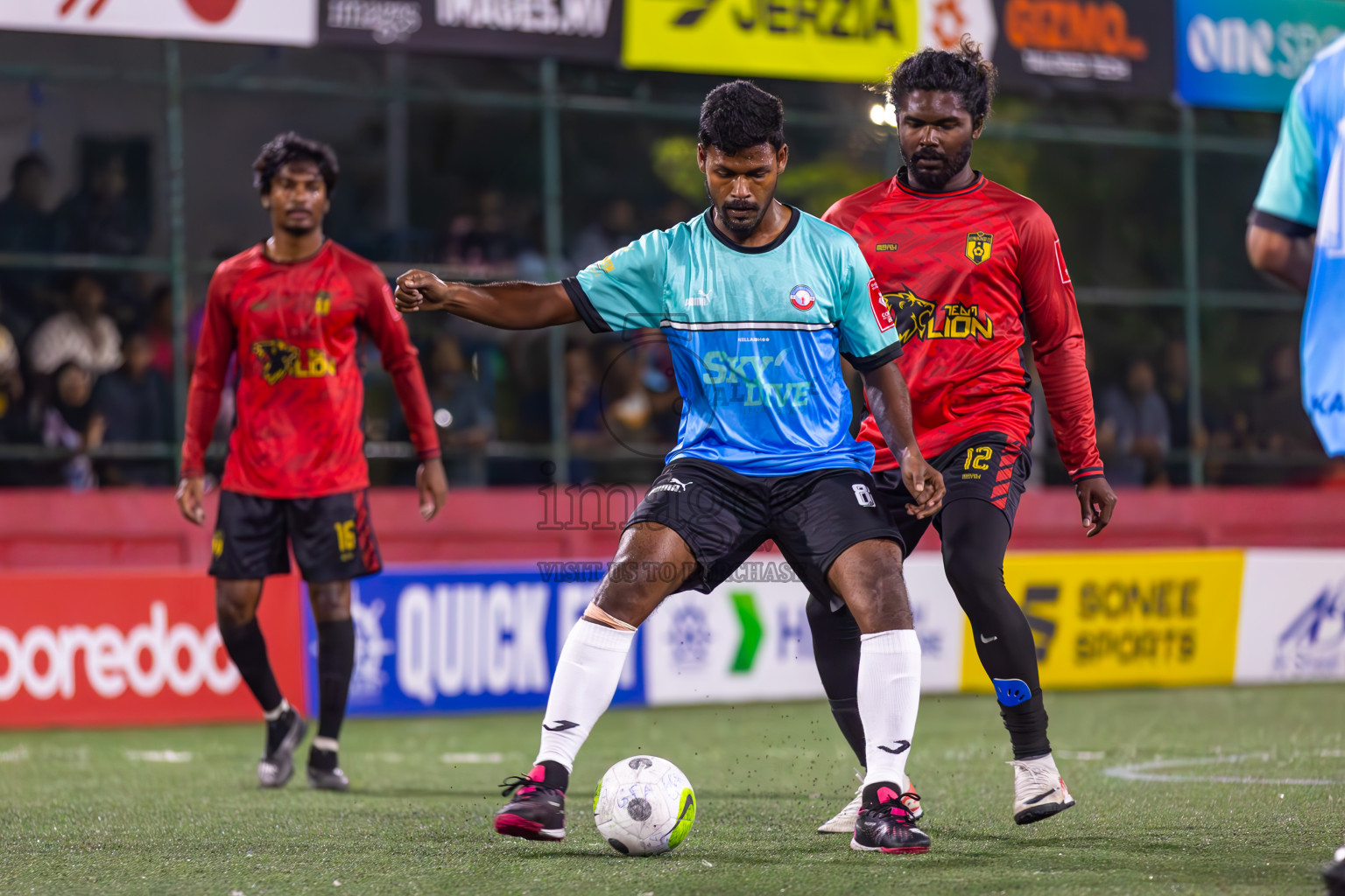 HDh Kumundhoo vs Hah Nellaidhoo in Day 10 of Golden Futsal Challenge 2024 was held on Tuesday, 23rd January 2024, in Hulhumale', Maldives
Photos: Ismail Thoriq / images.mv