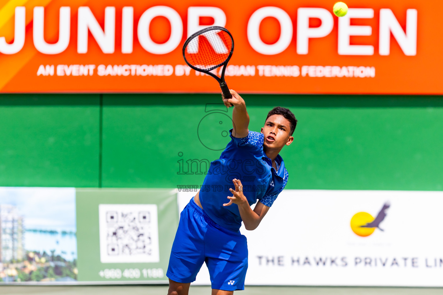 Day 4 of ATF Maldives Junior Open Tennis was held in Male' Tennis Court, Male', Maldives on Thursday, 12th December 2024. Photos: Nausham Waheed/ images.mv