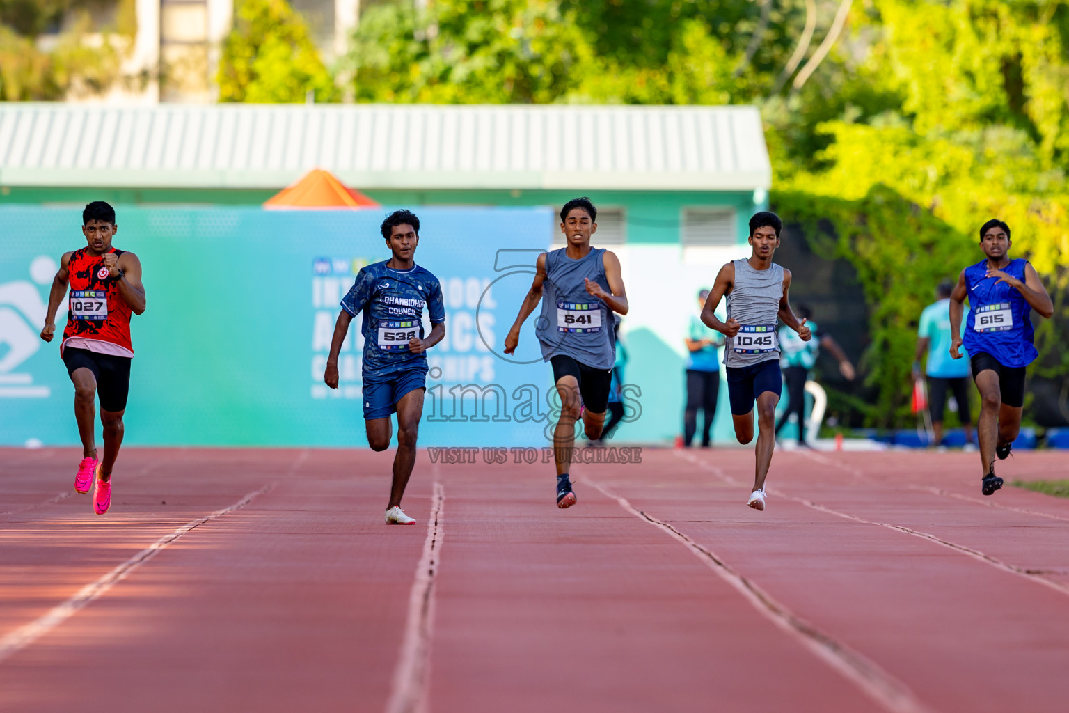 Day 4 of MWSC Interschool Athletics Championships 2024 held in Hulhumale Running Track, Hulhumale, Maldives on Tuesday, 12th November 2024. Photos by: Nausham Waheed / Images.mv