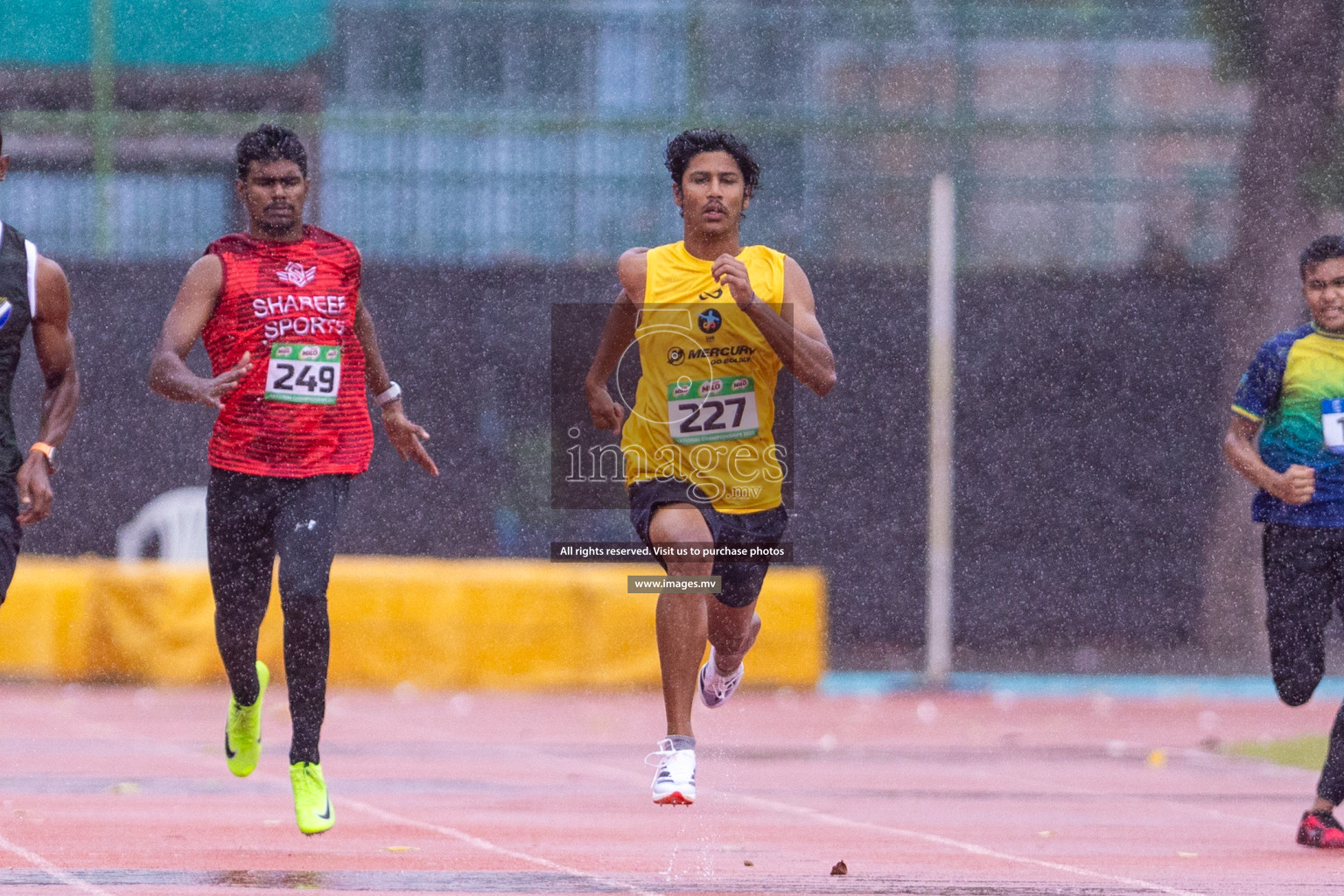 Day 2 of National Athletics Championship 2023 was held in Ekuveni Track at Male', Maldives on Friday, 24th November 2023. Photos: Nausham Waheed / images.mv