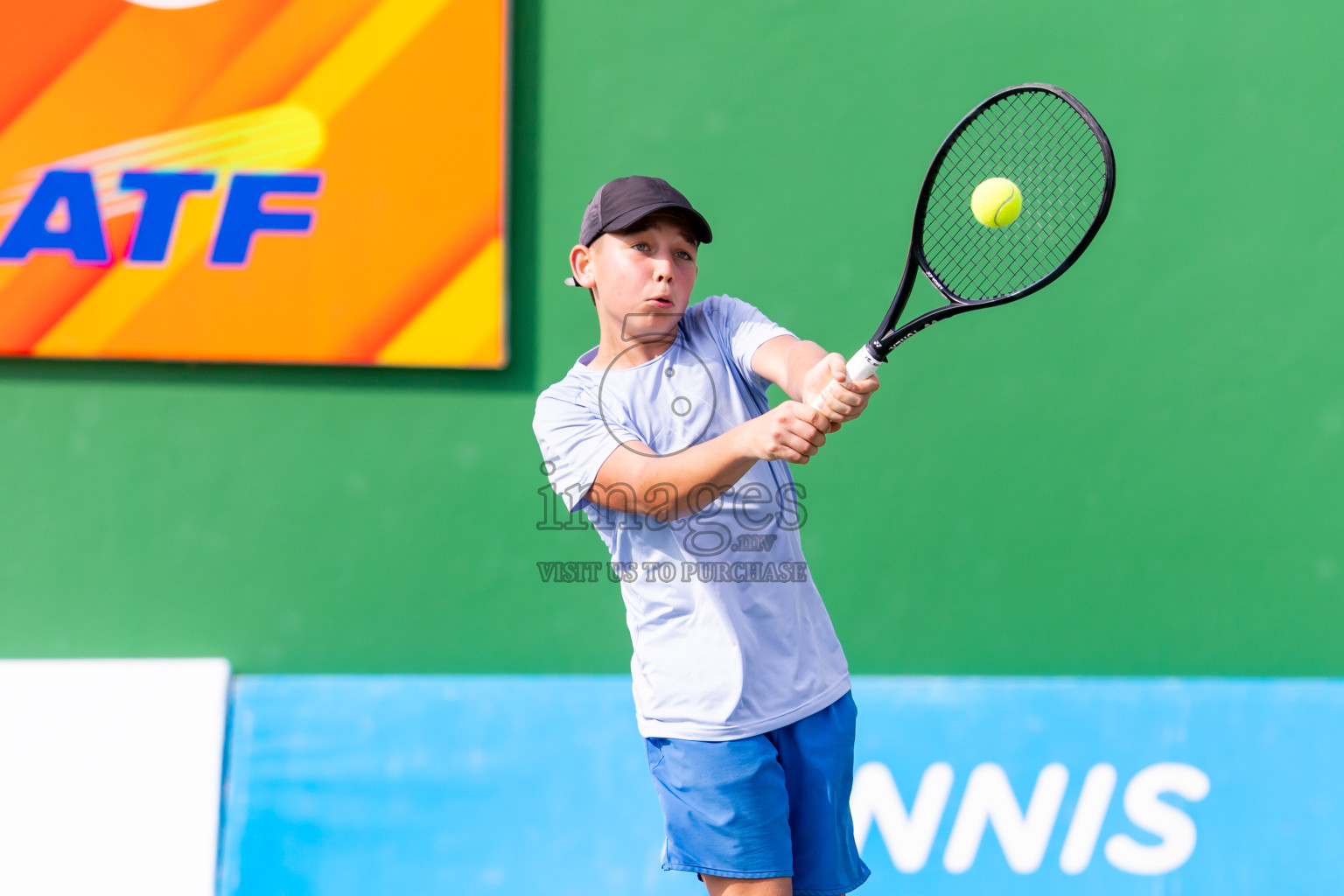 Day 4 of ATF Maldives Junior Open Tennis was held in Male' Tennis Court, Male', Maldives on Thursday, 12th December 2024. Photos: Nausham Waheed/ images.mv