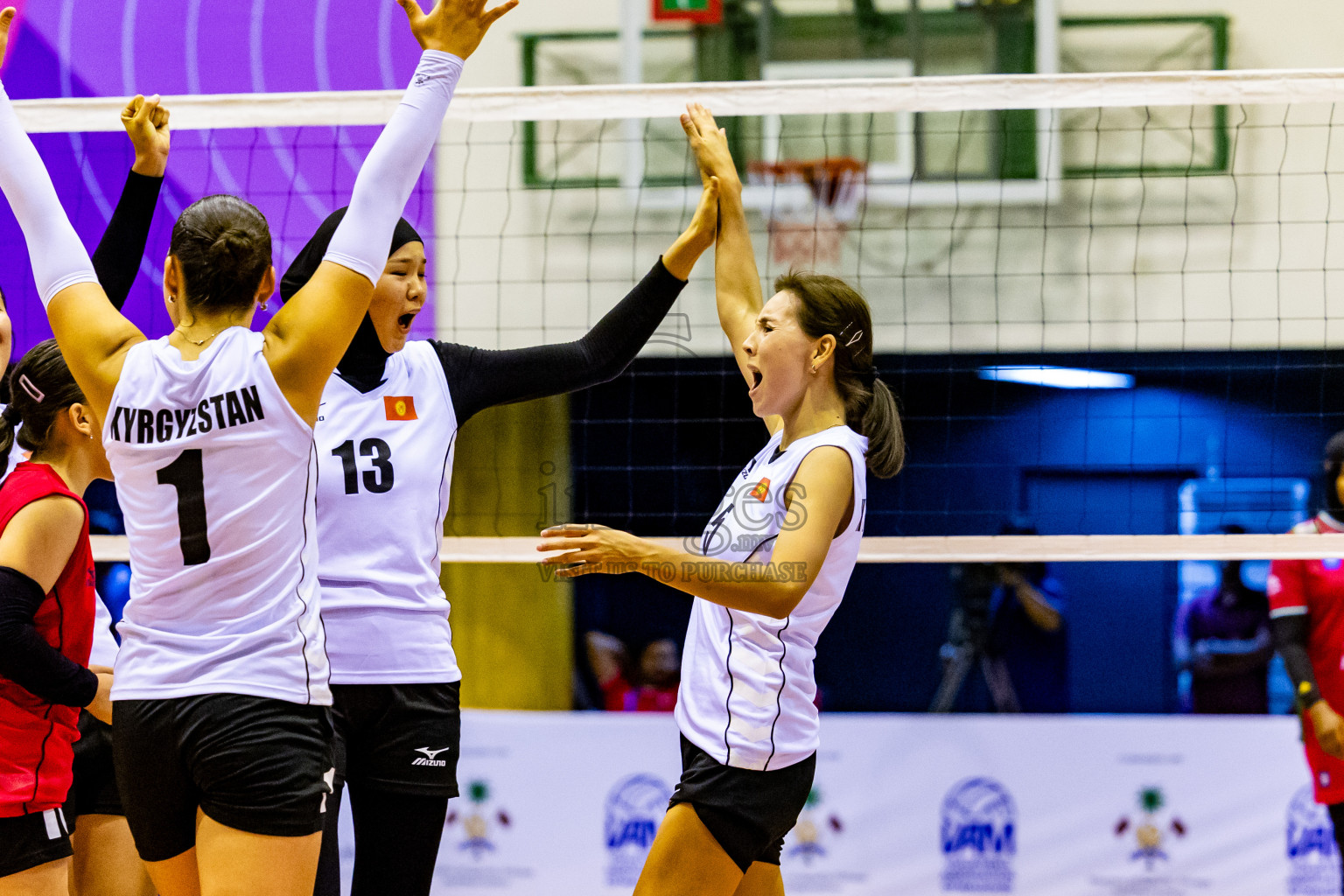 Final of CAVA Woman's Volleyball Challenge Cup 2024 was held in Social Center, Male', Maldives on Wednesday, 11th September 2024. Photos: Nausham Waheed / images.mv