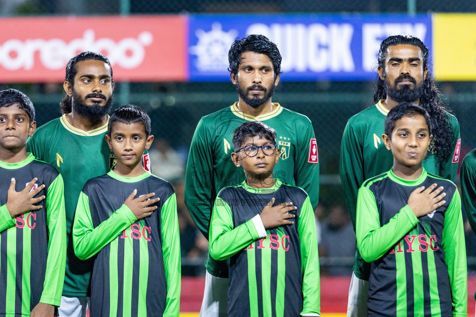 Opening of Golden Futsal Challenge 2024 with Charity Shield Match between L.Gan vs Th. Thimarafushi was held on Sunday, 14th January 2024, in Hulhumale', Maldives Photos: Nausham Waheed / images.mv