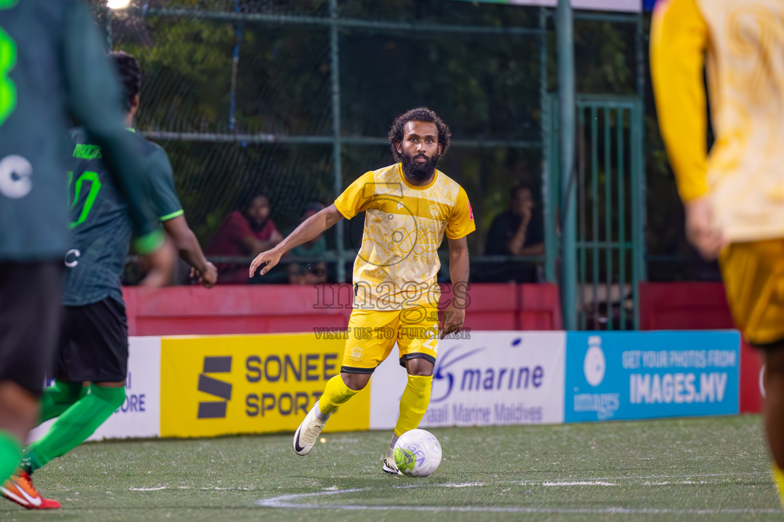 Hulhumale vs Maafannu on Day 36 of Golden Futsal Challenge 2024 was held on Wednesday, 21st February 2024, in Hulhumale', Maldives
Photos: Ismail Thoriq, / images.mv