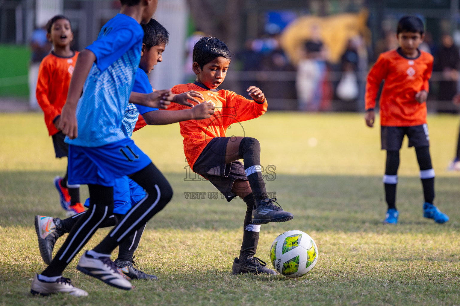 Day 2 of MILO Academy Championship 2025 was held on Friday, 14th February 2025 in Henveiru Stadium. 
Photos: Hassan Simah / Images.mv