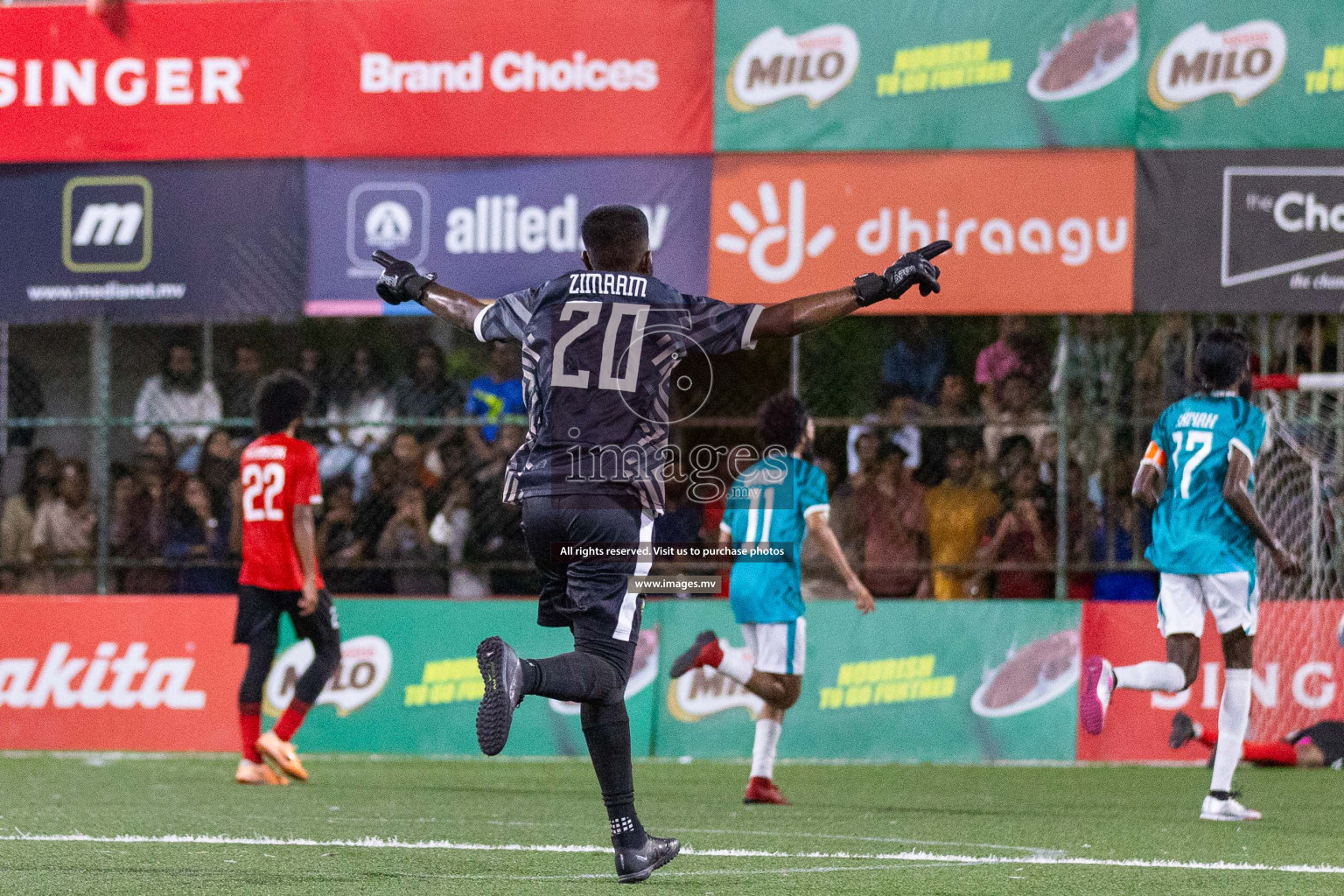 WAMCO vs  United BML in Semi Final of Club Maldives Cup 2023 held in Hulhumale, Maldives, on Wednesday, 16th August 2023
Photos: Nausham Waheed, Ismail Thoriq / images.mv