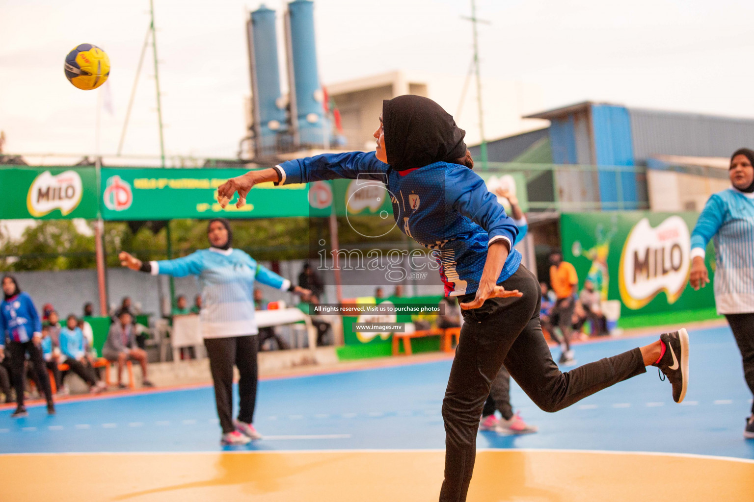 Milo 8th National Handball Tournament Day3, 17th December 2021, at Handball Ground, Male', Maldives. Photos by Shuu Abdul Sattar