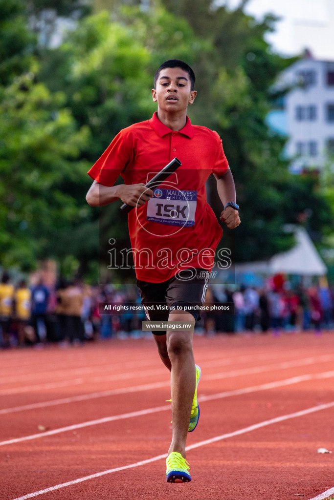 Day 3 of Inter-School Athletics Championship held in Male', Maldives on 25th May 2022. Photos by: Maanish / images.mv