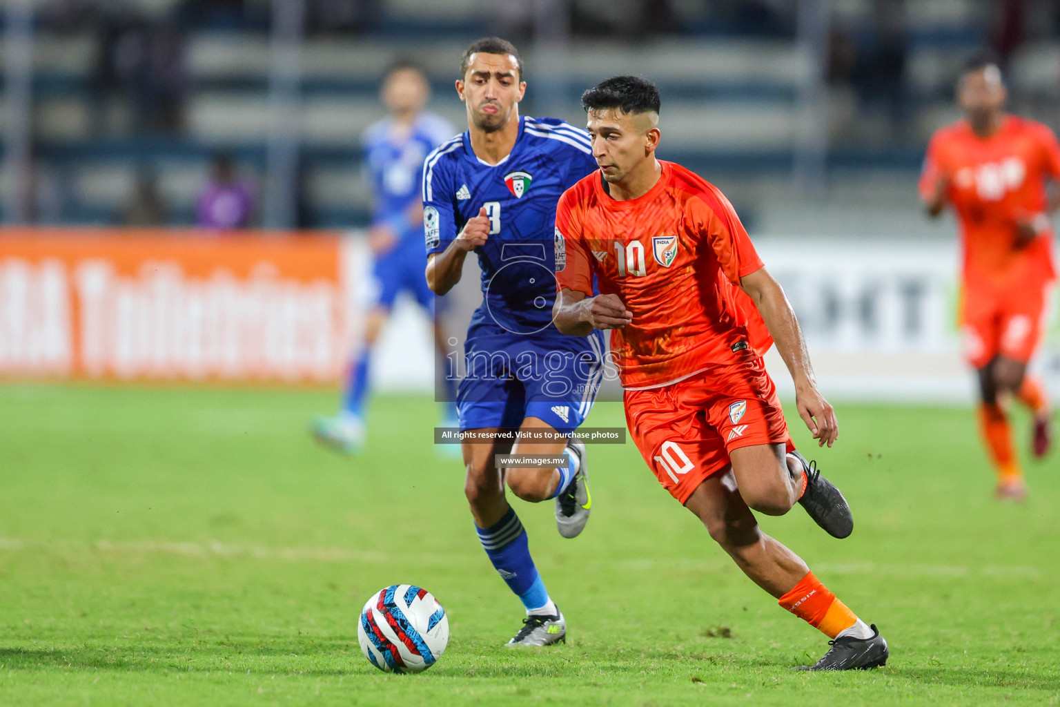 Kuwait vs India in the Final of SAFF Championship 2023 held in Sree Kanteerava Stadium, Bengaluru, India, on Tuesday, 4th July 2023. Photos: Nausham Waheed / images.mv