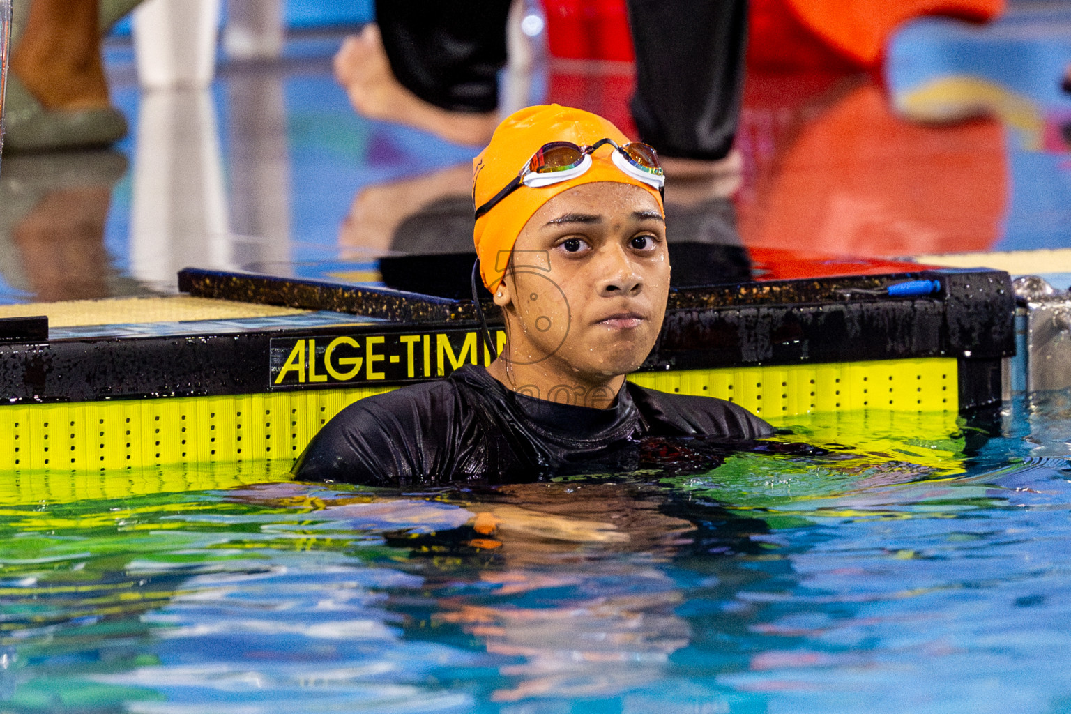 Day 3 of National Swimming Competition 2024 held in Hulhumale', Maldives on Sunday, 15th December 2024. Photos: Nausham Waheed/ images.mv