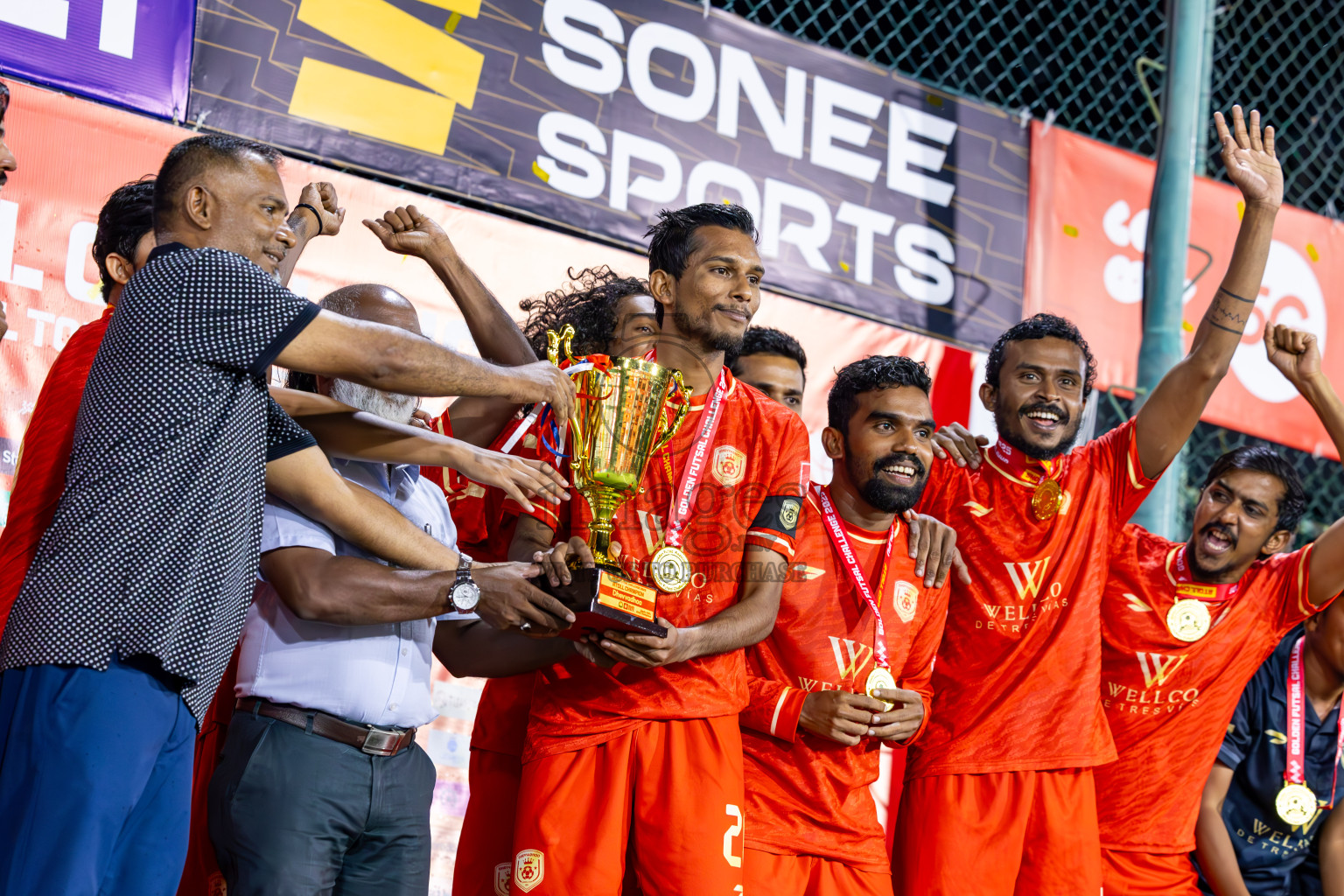 GA Villingili VS V GA Dhevvadhoo in Gaafu Alif Atoll Final on Day 23 of Golden Futsal Challenge 2025 was held on Monday , 27th January 2025, in Hulhumale', Maldives.
Photos: Ismail Thoriq / images.mv