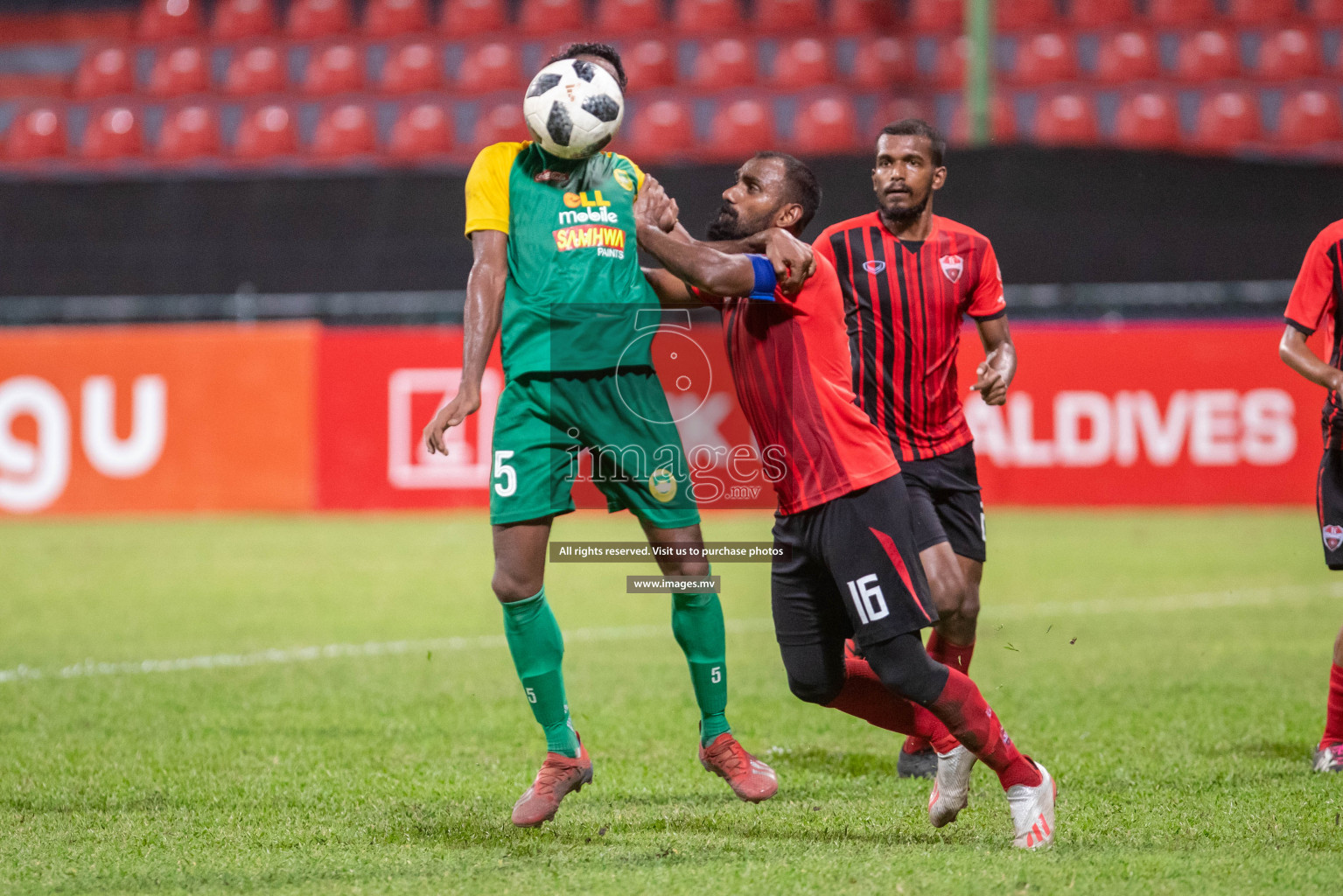 Maziya SRC vs TC SC in Dhiraagu Dhivehi Premier League held in Male', Maldives on 26th December 2019 Photos: Suadh Abdul Sattar /images.mv